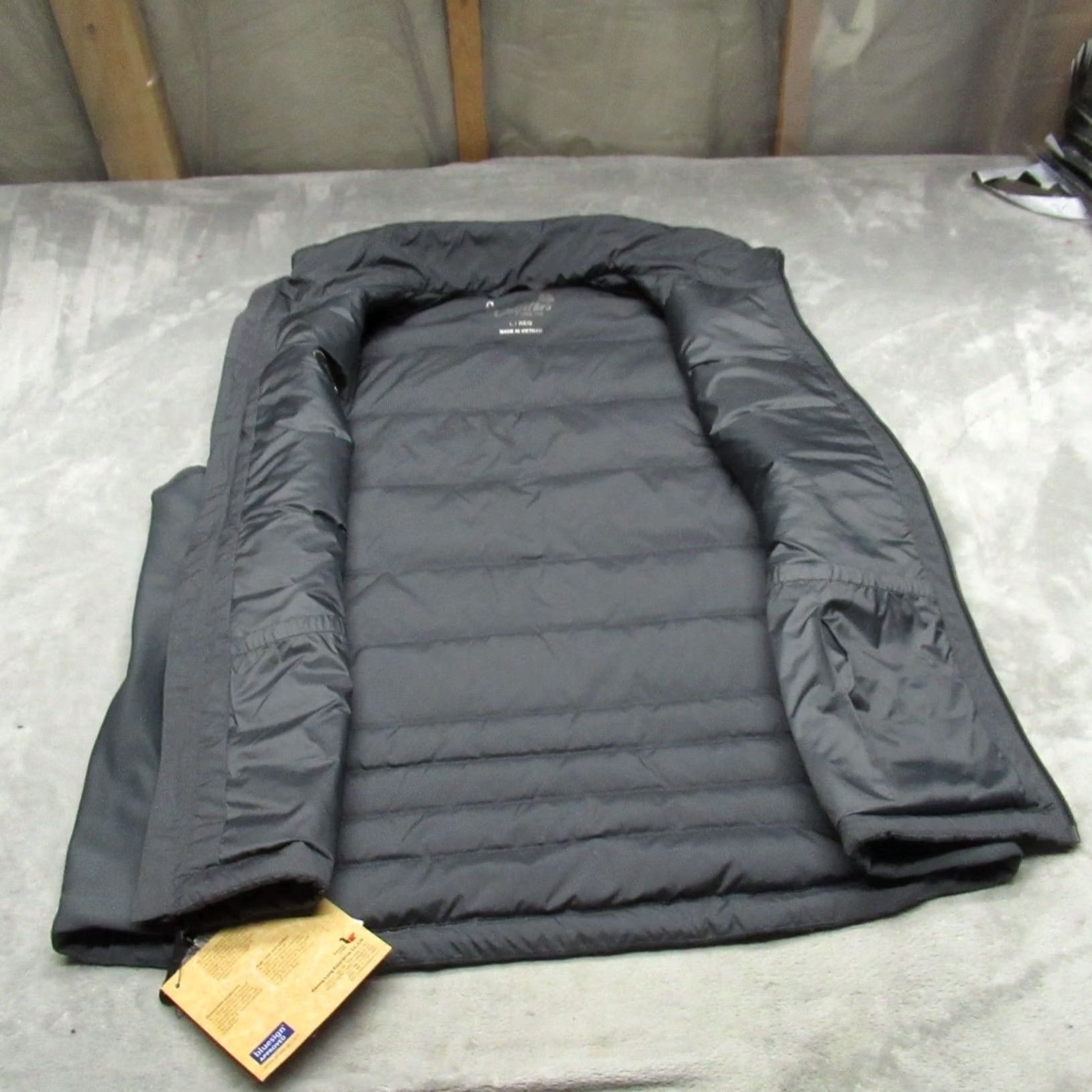 Vintage Scheels Gray Ram River Down Vest Mens Large Insulated Puffer WARM Wind NEW Size US L / EU 52-54 / 3 - 5 Thumbnail