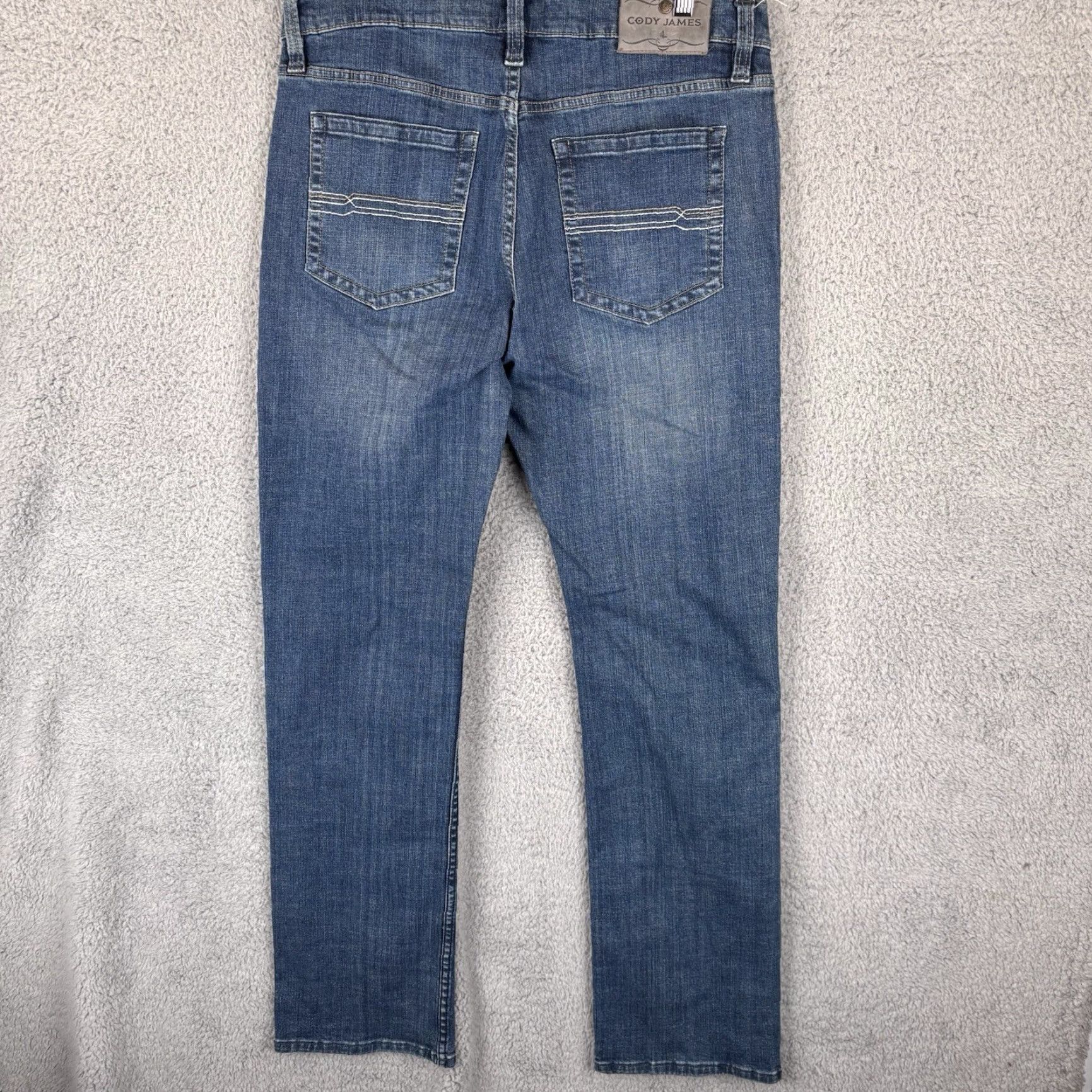 Cody James Cody James Jeans Mens 34x34 Blue Slim Fit Western Cowboy Stretch Jeans Regular Size 34 Mens Size US 34 / EU 50 - 7 Thumbnail