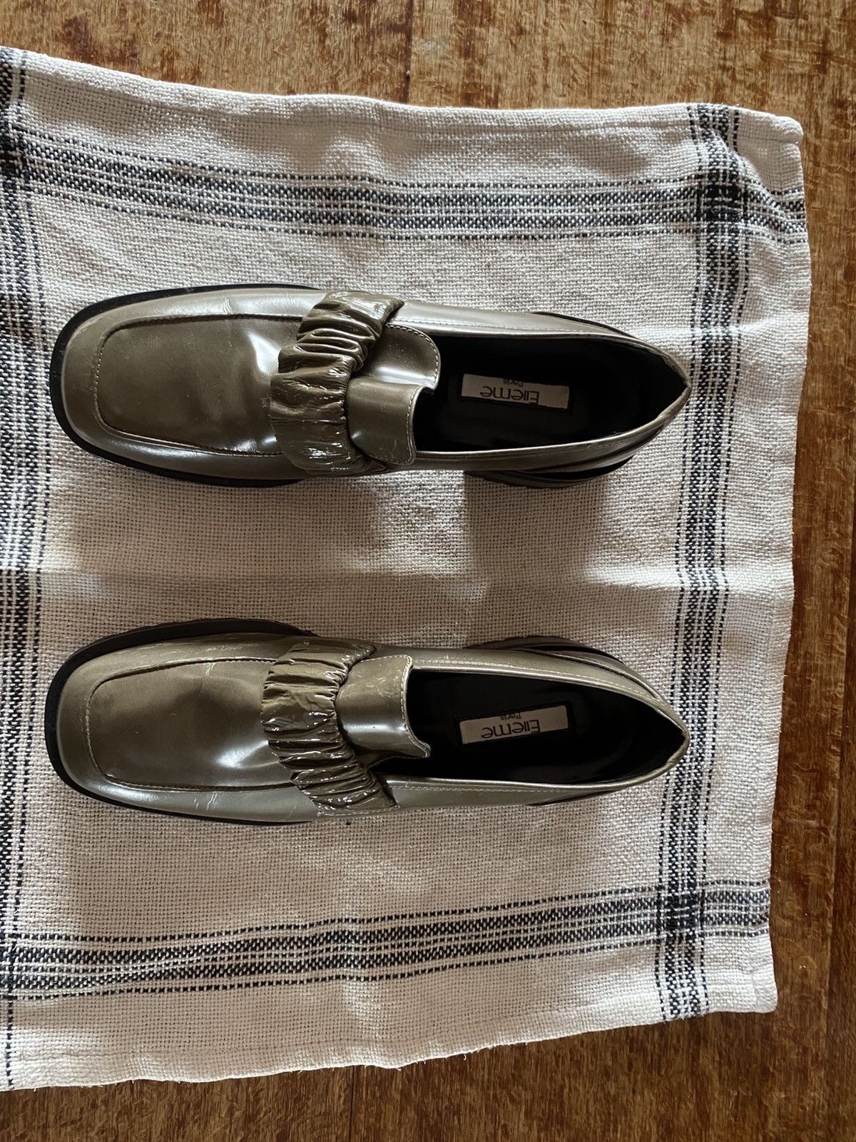 Elleme Elleme Paris - Green Leather flats Size US 8 / IT 38 - 1 Thumbnail