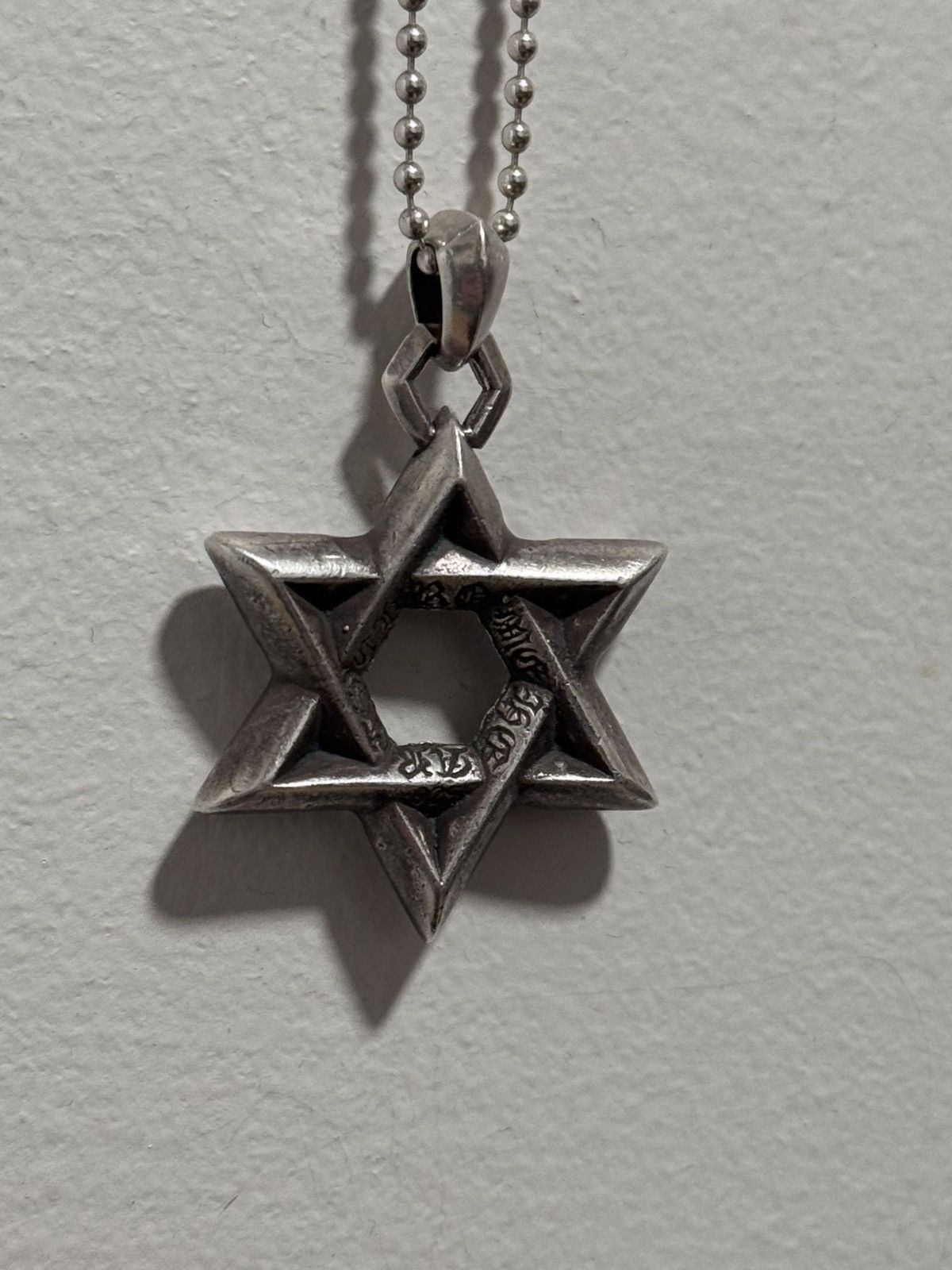 Chrome Hearts Chrome Hearts Large Star of David Pendant Size ONE SIZE - 5 Thumbnail