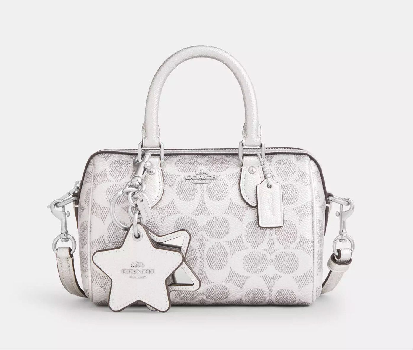 Coach Boxed Mini Rowan Crossbody Bag And Mirror Bag Charm Set Size ONE SIZE - 6 Thumbnail