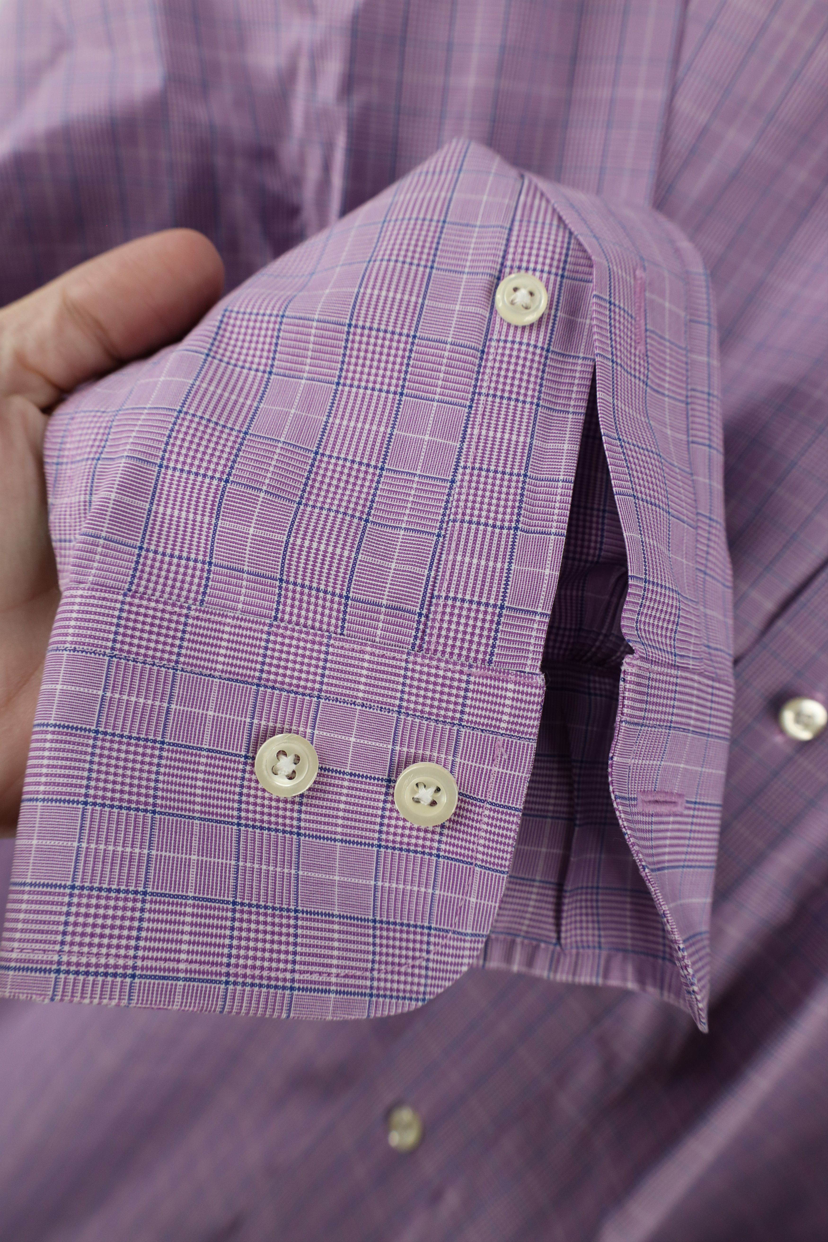 Brooks Brothers × Vintage Vintage Brooks Brothers Fit Stretch Button Down Shirt Plaid Size US M / EU 48-50 / 2 - 5 Thumbnail
