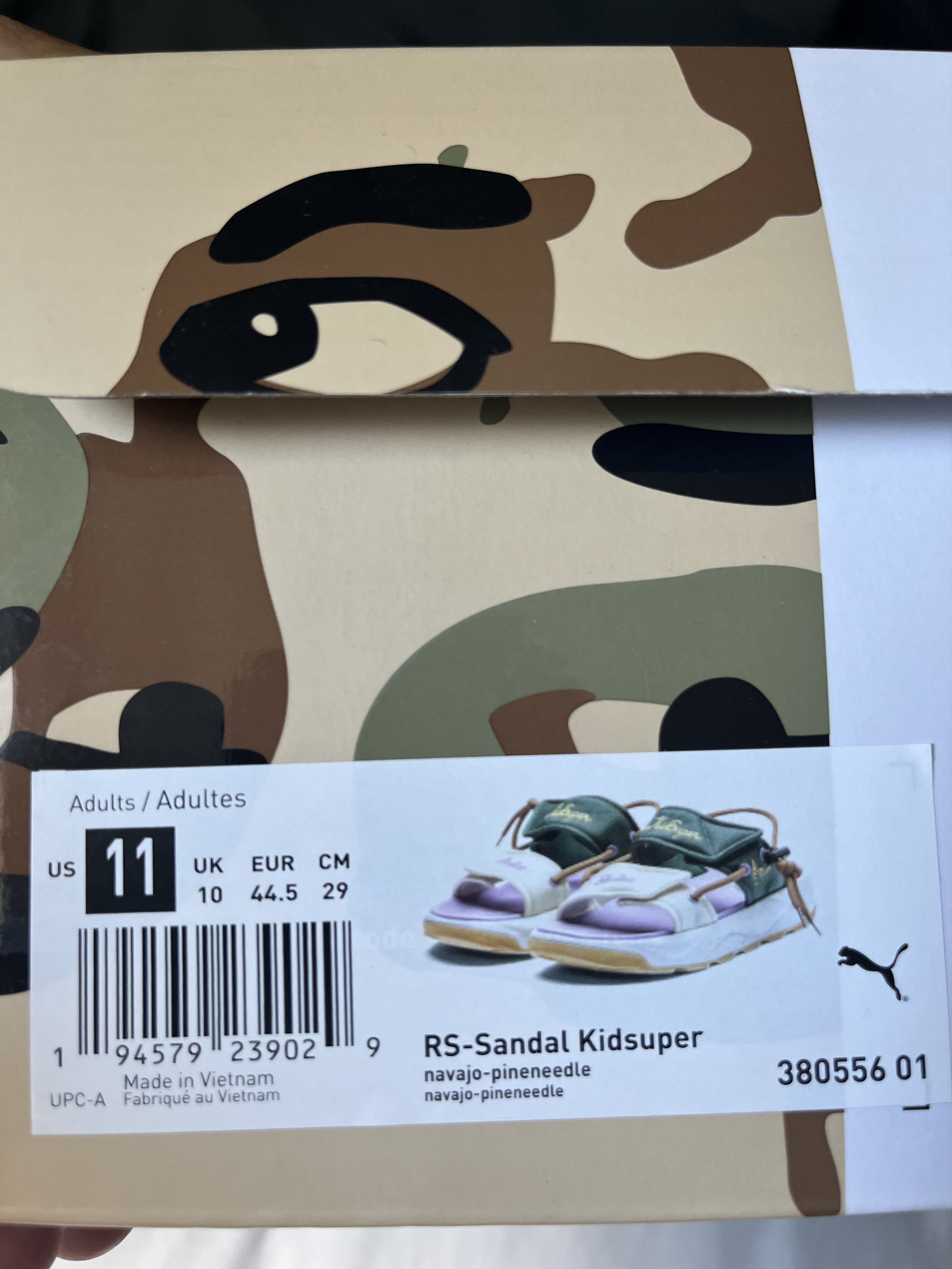 KidSuper × Puma Puma x KidSuper Studios RS-Sandal Sandal Men’s 11-380556 01 Size US 11 / EU 44 - 9 Thumbnail