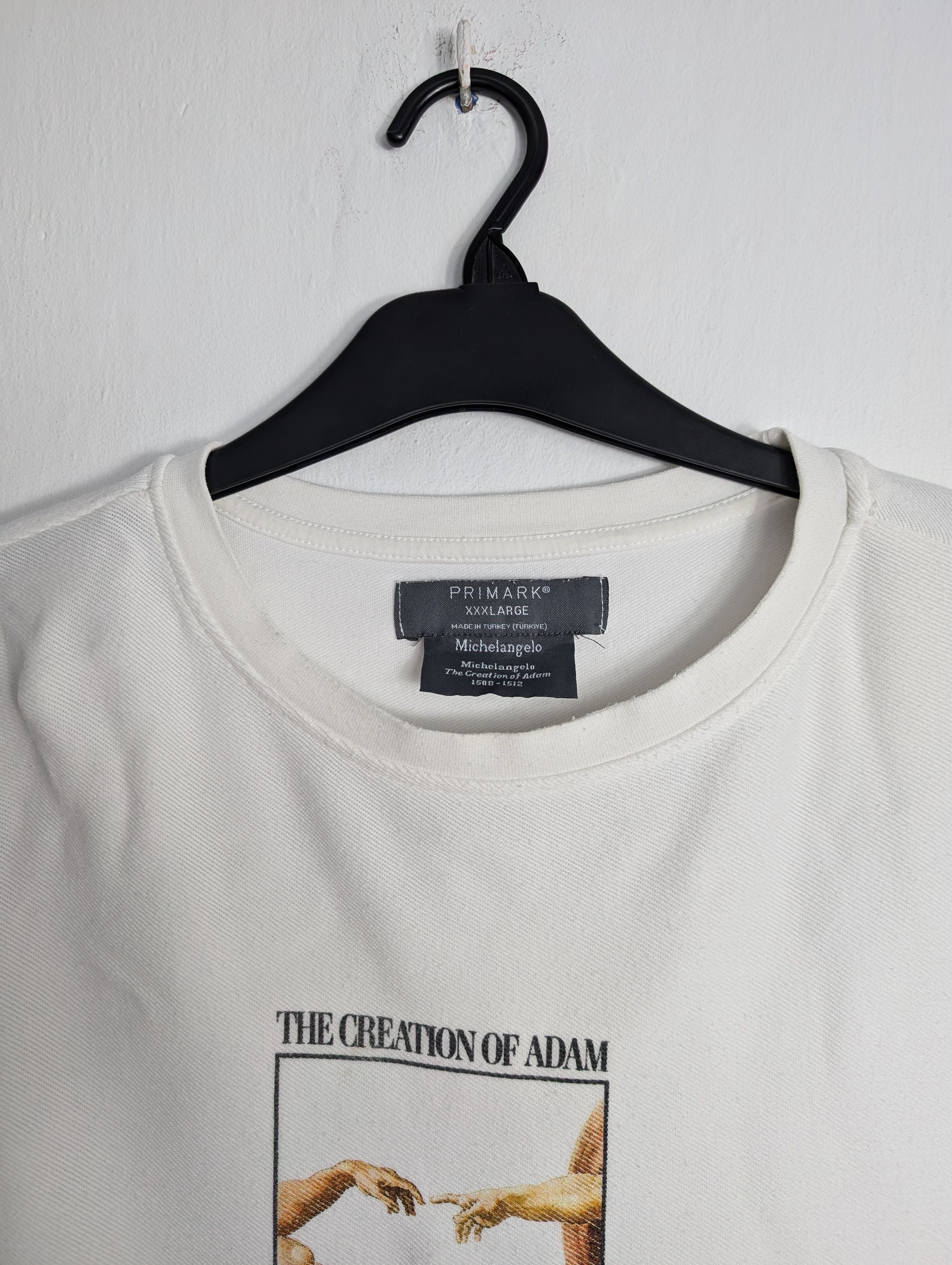 Other 3XL Michelangelo Creation of Adam Art Graphic T-Shirt Size US XXL / EU 58 / 5 - 5 Thumbnail