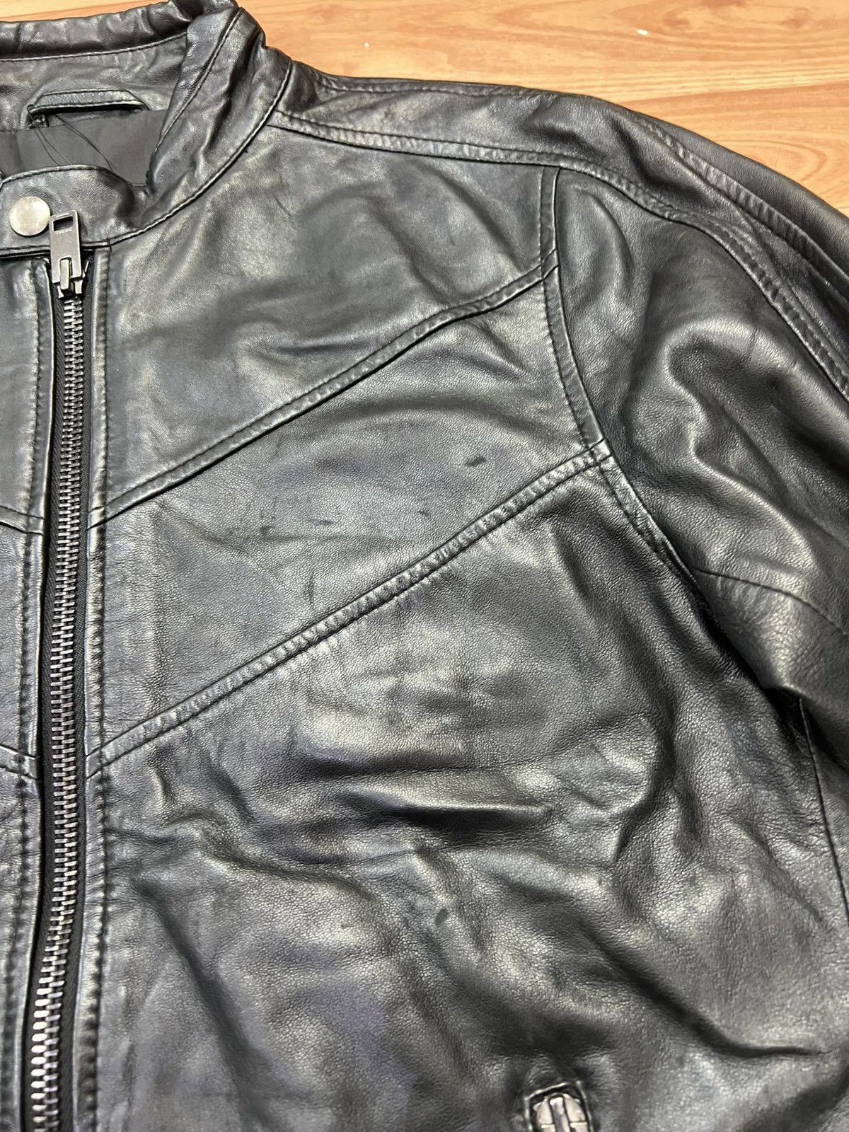 Diesel Diesel leather jacket size L Size US L / EU 52-54 / 3 - 3 Thumbnail