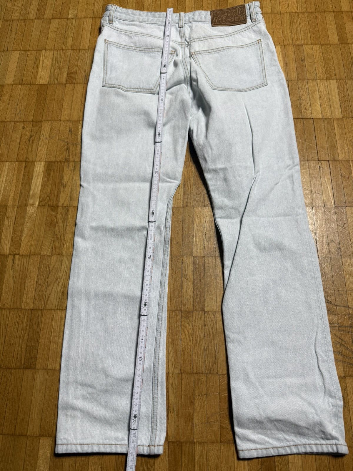 Bally Luxury Bally Light Grey Jeans Size 32 / IT48 Straight Fit Size US 32 / EU 48 - 9 Thumbnail