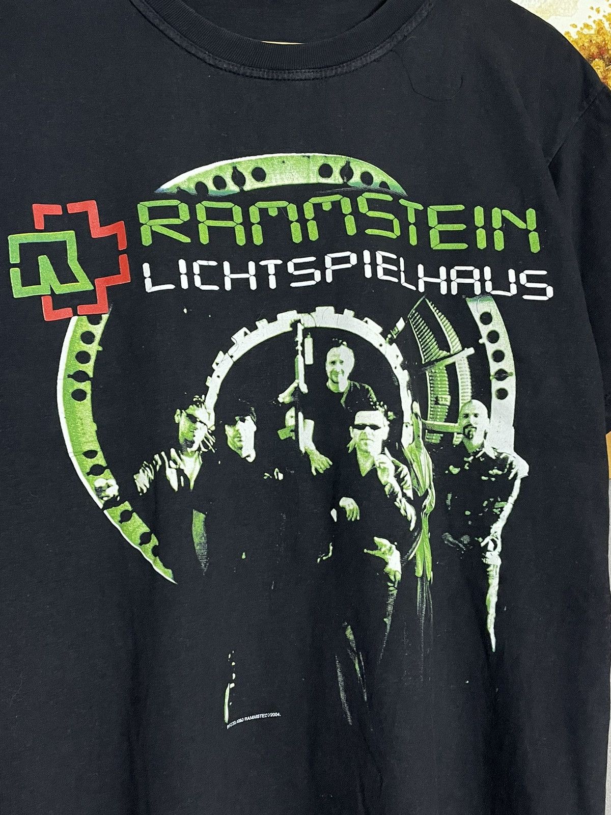 Band Tees × Vintage Rare Vintage 2004 Rammstein Lichtspielhaus Graphic T-shirt Size US L / EU 52-54 / 3 - 5 Thumbnail