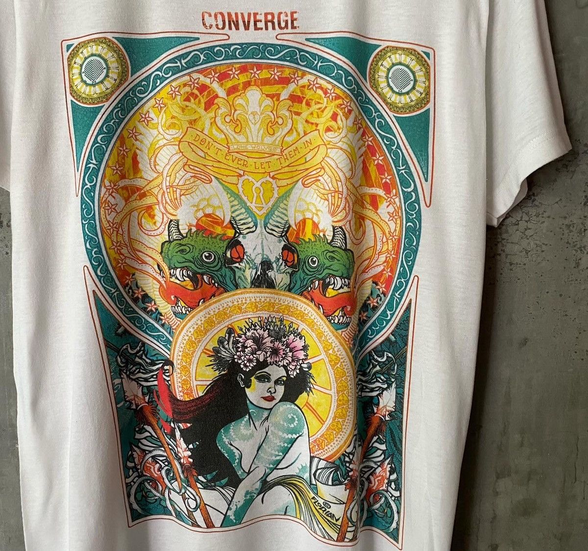 Band Tees CONVERGE Size US L / EU 52-54 / 3 - 5 Thumbnail