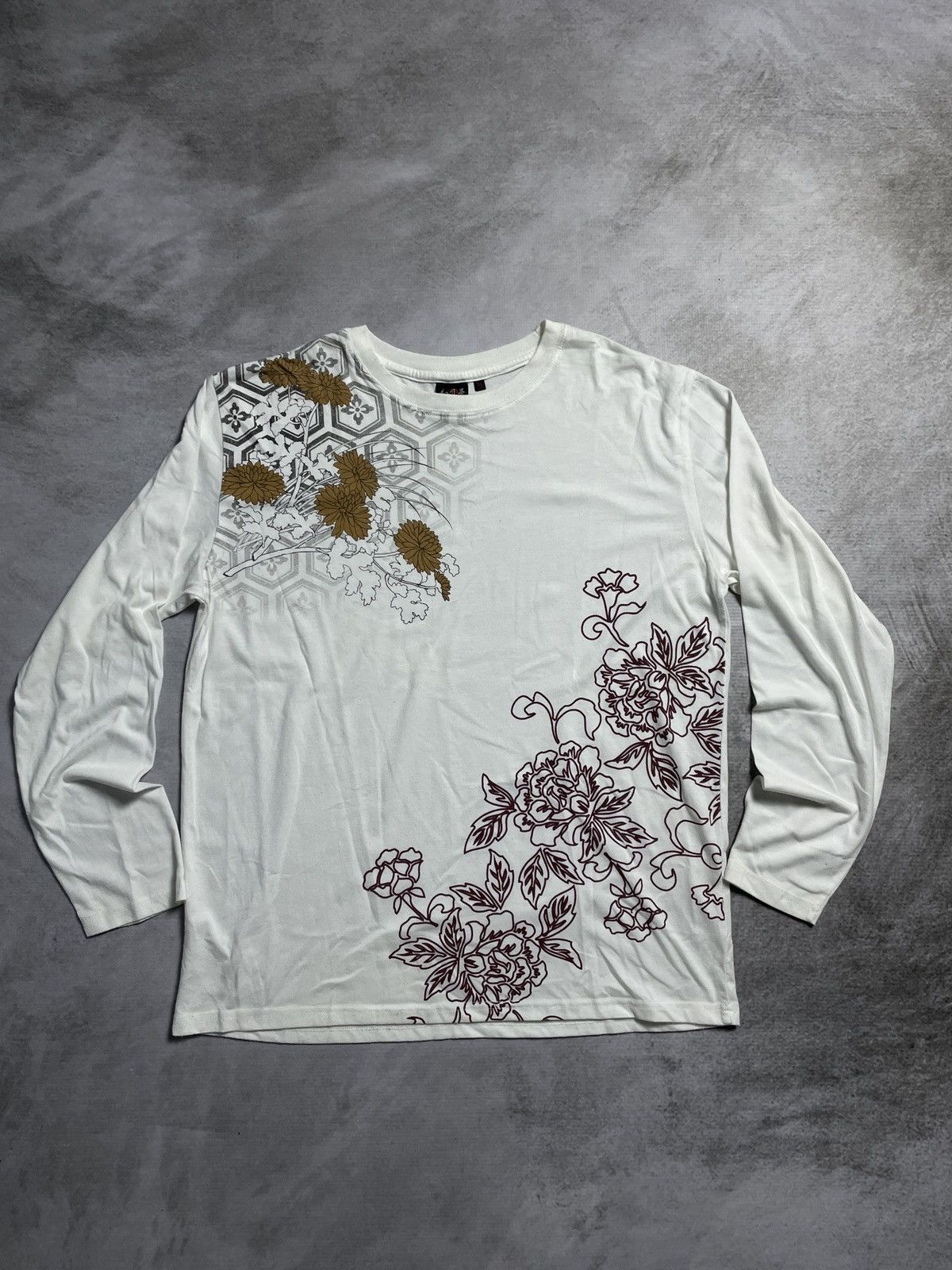 Le Grande Bleu (L.G.B.) Bullet Noise Japanese Art Longsleeve Size US XL / EU 56 / 4 - 1 Thumbnail