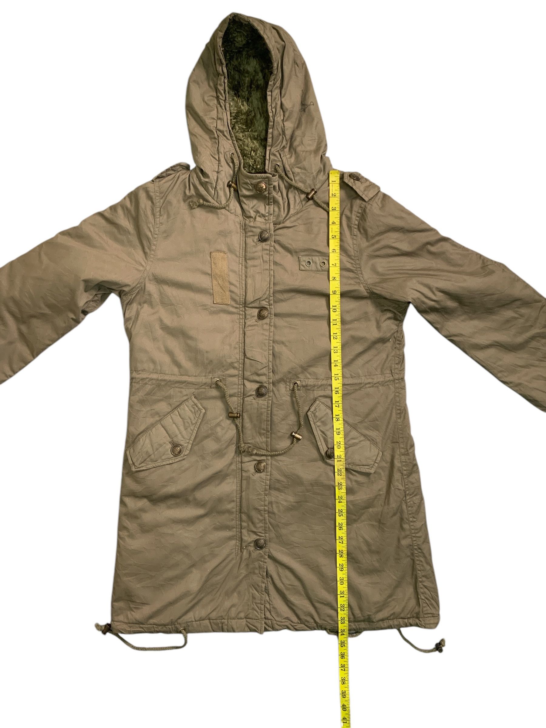 Japanese Brand Rare Design C.O.L.Z.A Military Hoodie Parkas Size L / US 10 / IT 46 - 10 Thumbnail