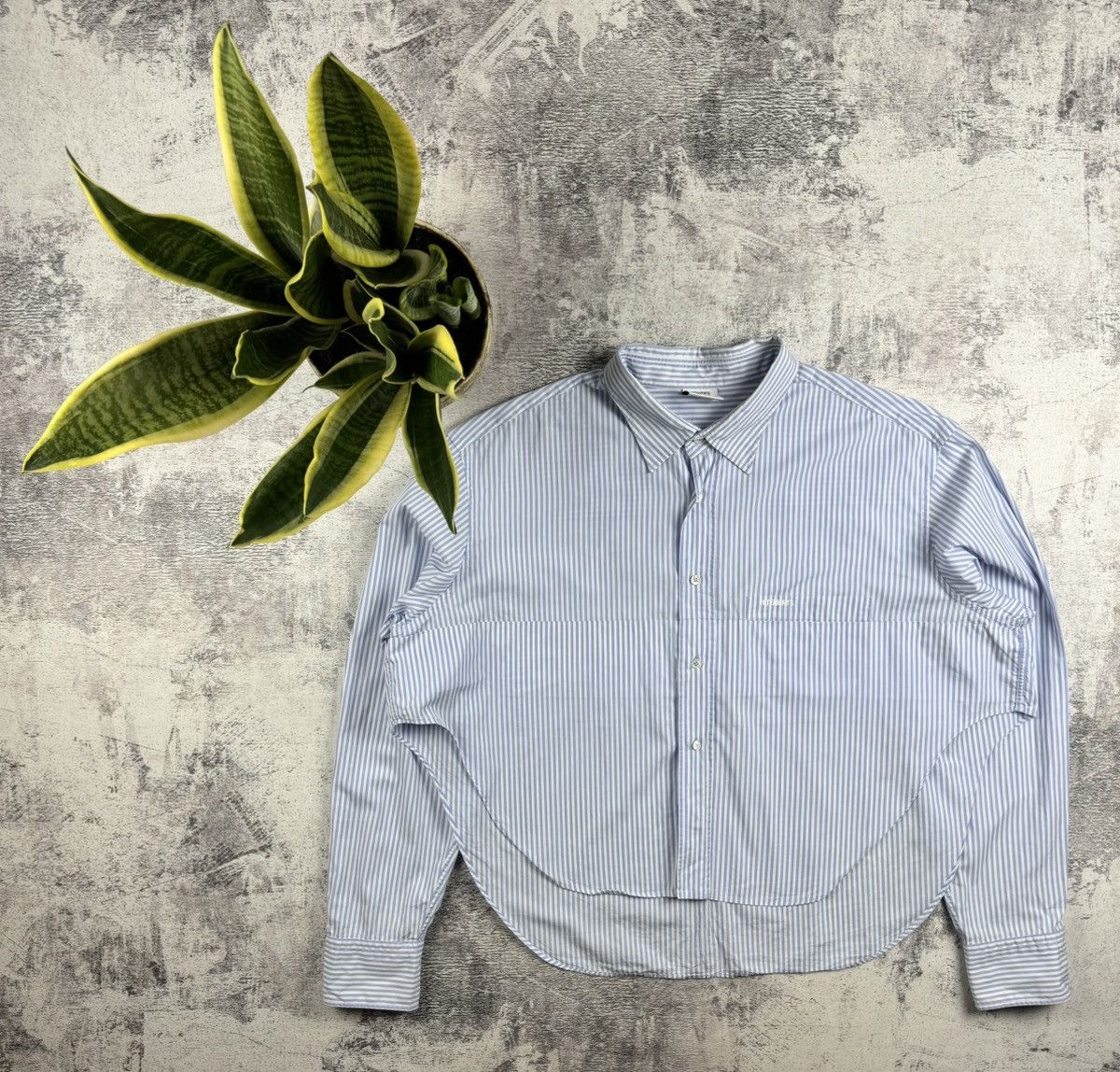 Vetements Vetements Femme Garderobe 2019 Demna Gvasalia Striped Asymmetrical Button Shirt Size M / US 6-8 / IT 42-44 - 2 Thumbnail