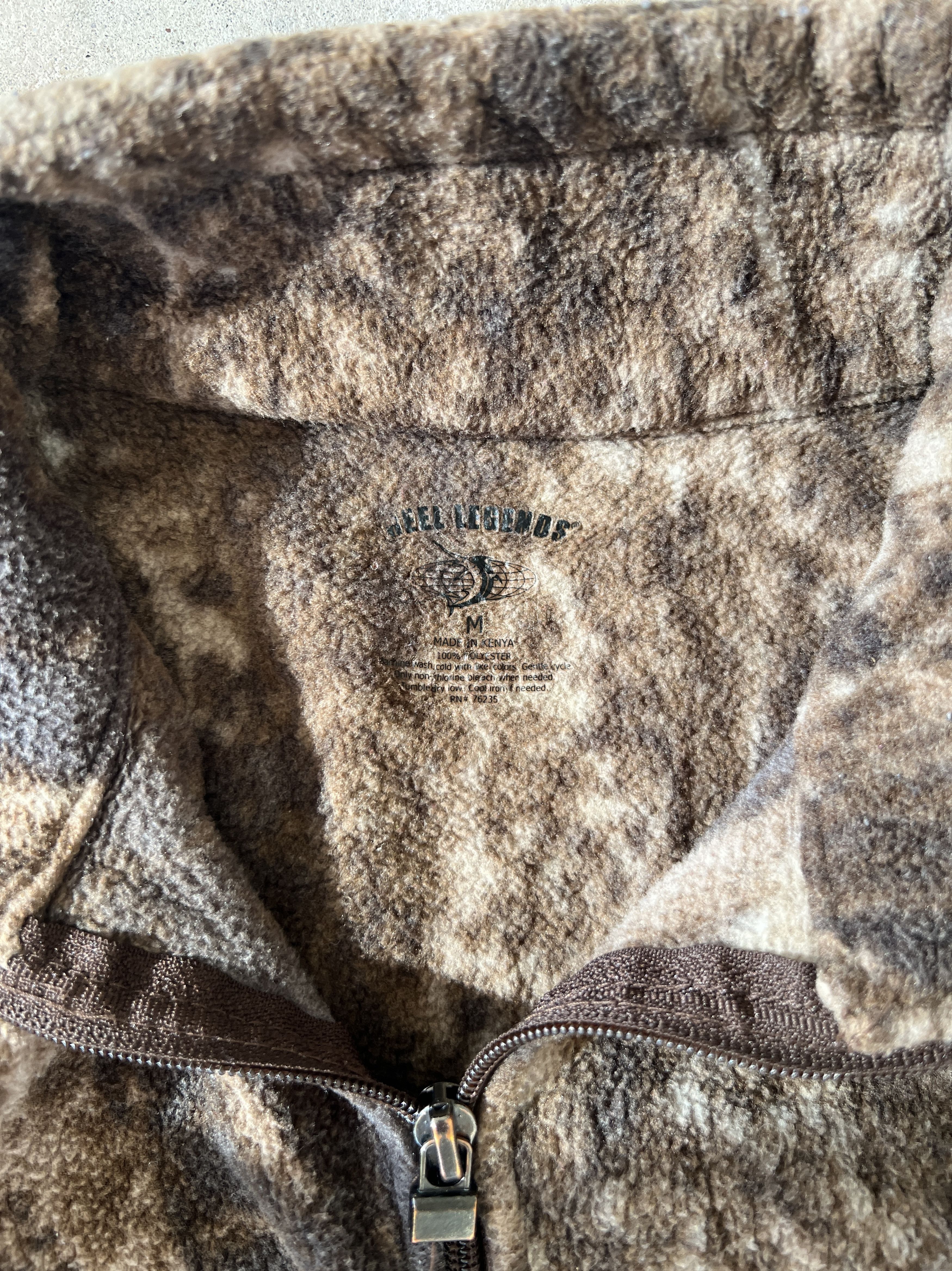 Reel Legends Reel Legends Camo Full Zip Fleece Jacket Size US M / EU 48-50 / 2 - 3 Thumbnail