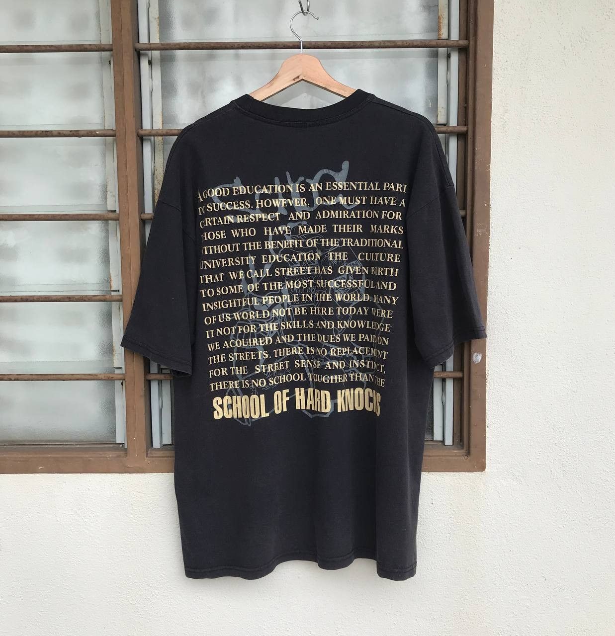 Rap Tees × Vintage VINTAGE Y2K SOHK SCHOOL OF HARD KNOCKS RAPTEES/HIPHOP XXL Size US XXL / EU 58 / 5 - 3 Thumbnail