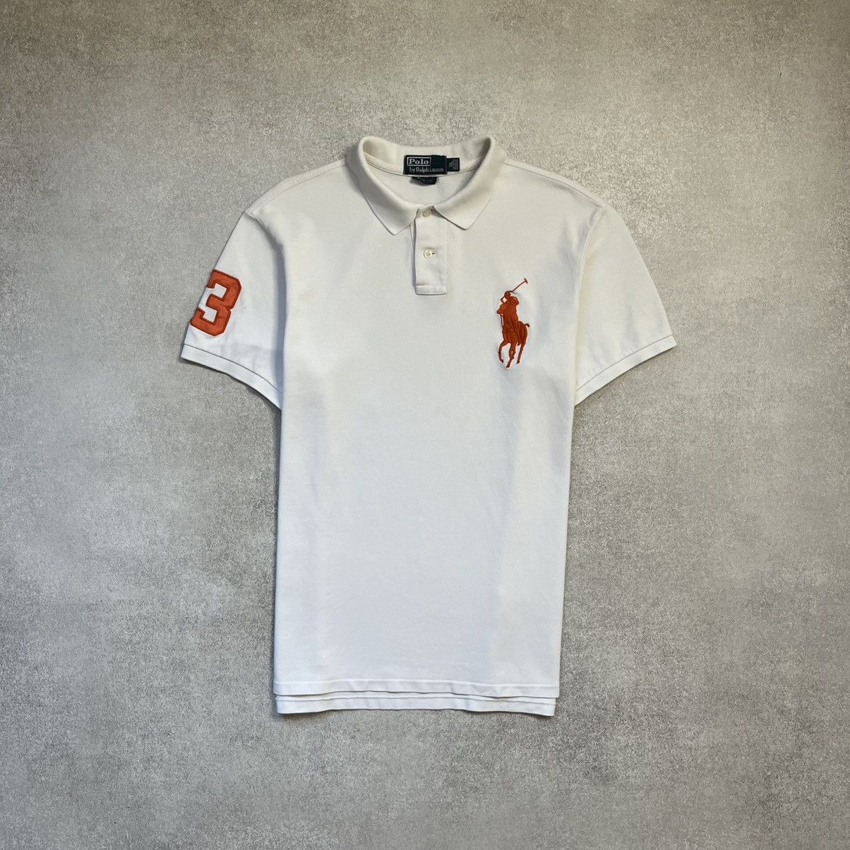 Polo Ralph Lauren Polo Ralph Lauren Vintage Polo Shirt – White / XL Size US XL / EU 56 / 4 - 2 Thumbnail