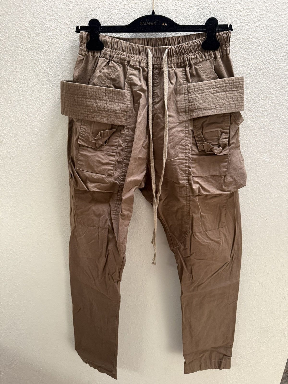 MNML MNML Drop Crotch Cargo Pants - Large | Grailed