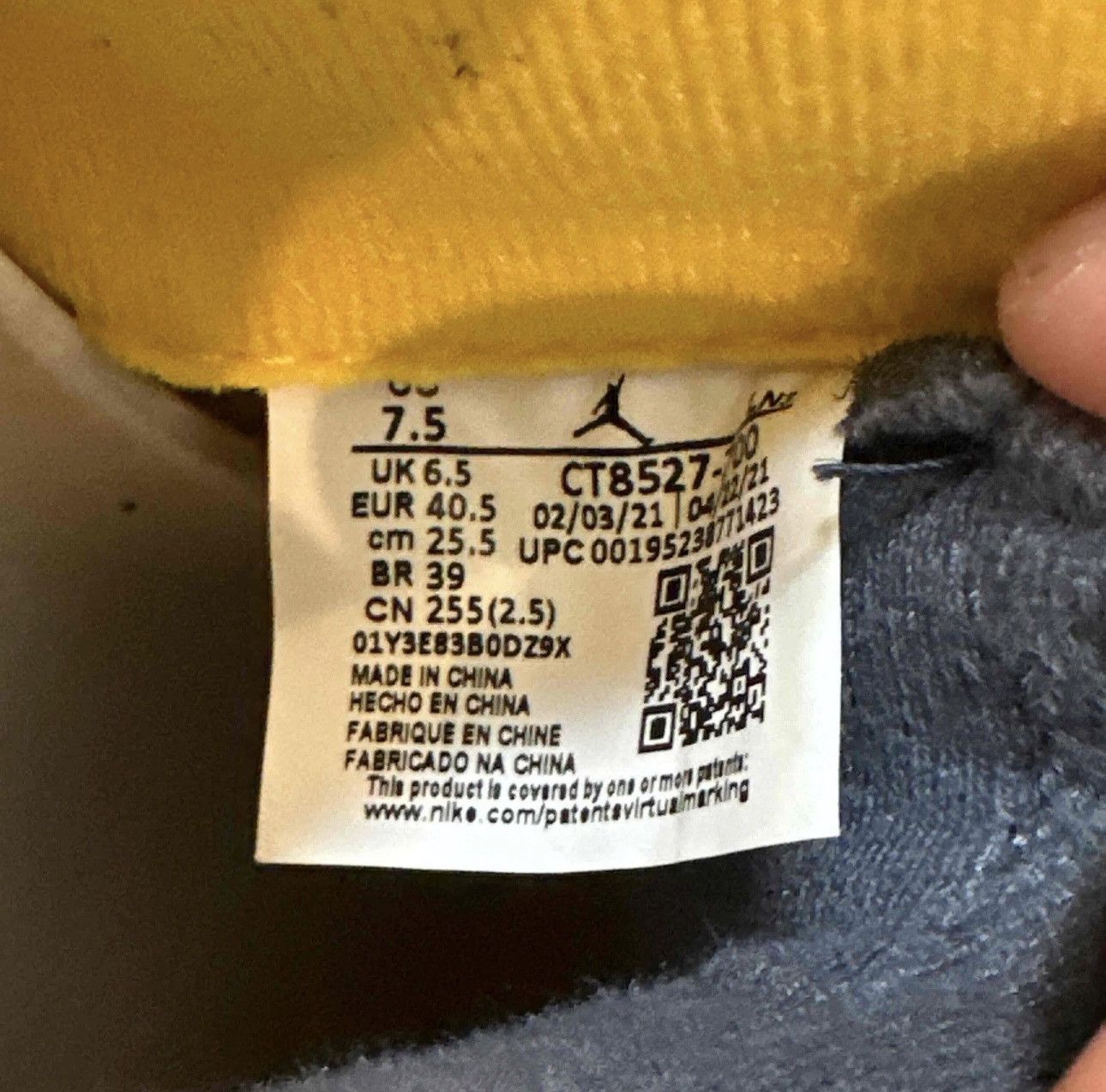Jordan Brand Jordan 4 Retro Lightning 2021 Size US 7.5 / EU 40-41 - 7 Thumbnail