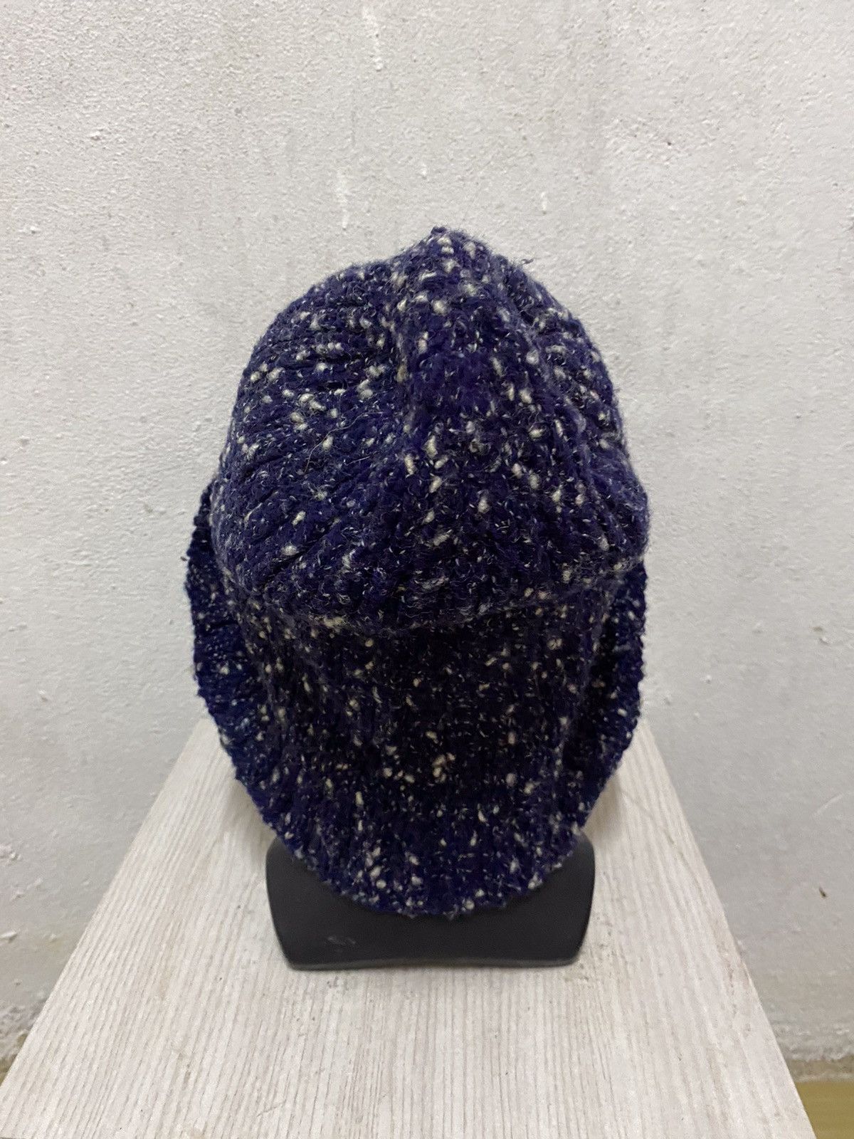Japanese Brand × Vintage Japanese Brand Rare Design Knit Beanie Hat Size ONE SIZE - 4 Thumbnail
