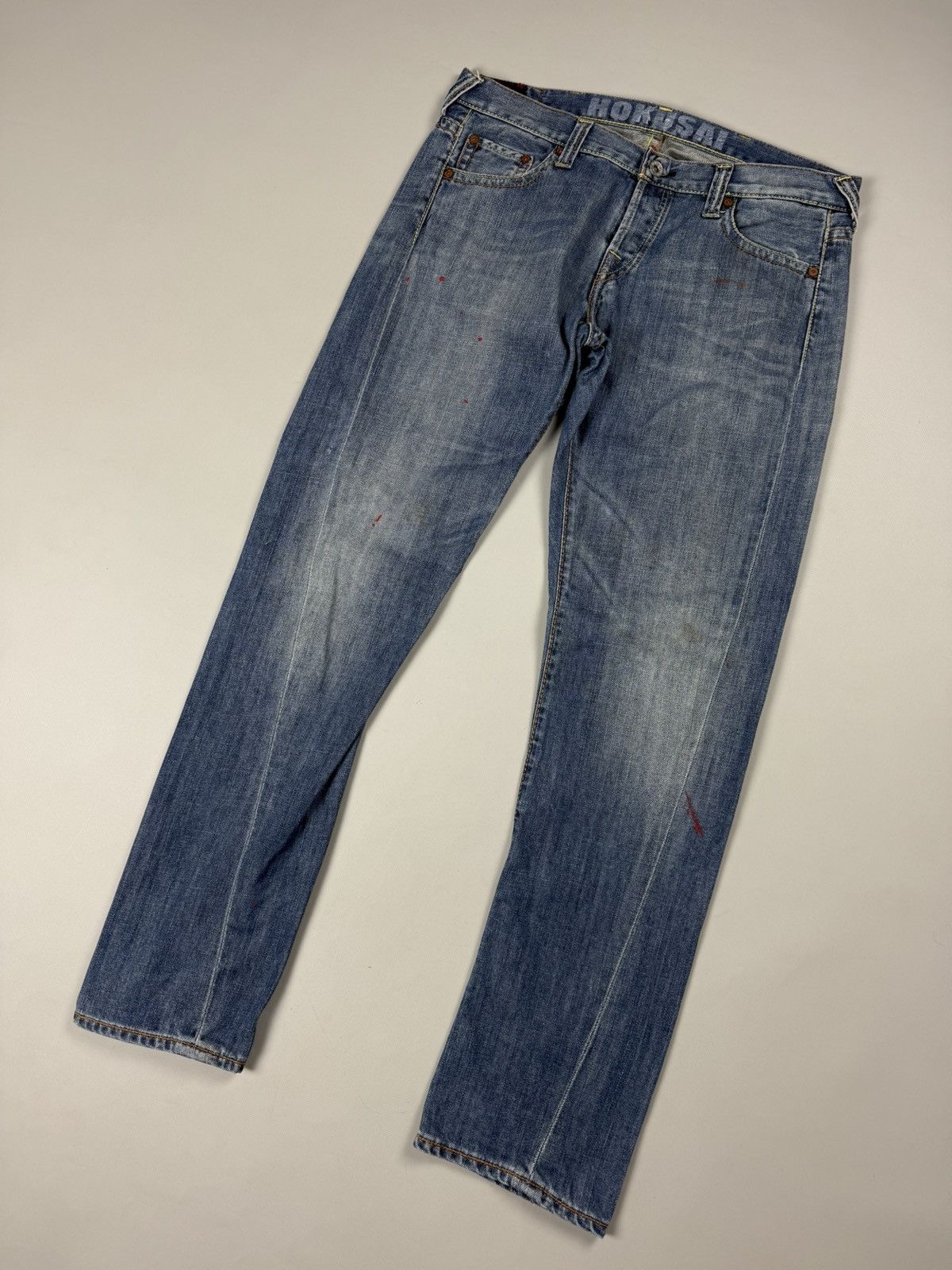 Evisu Evisu EU-ED Hokusai Vintage Men’s Denim Jeans Size 29 / S Size US 29 - 6 Thumbnail