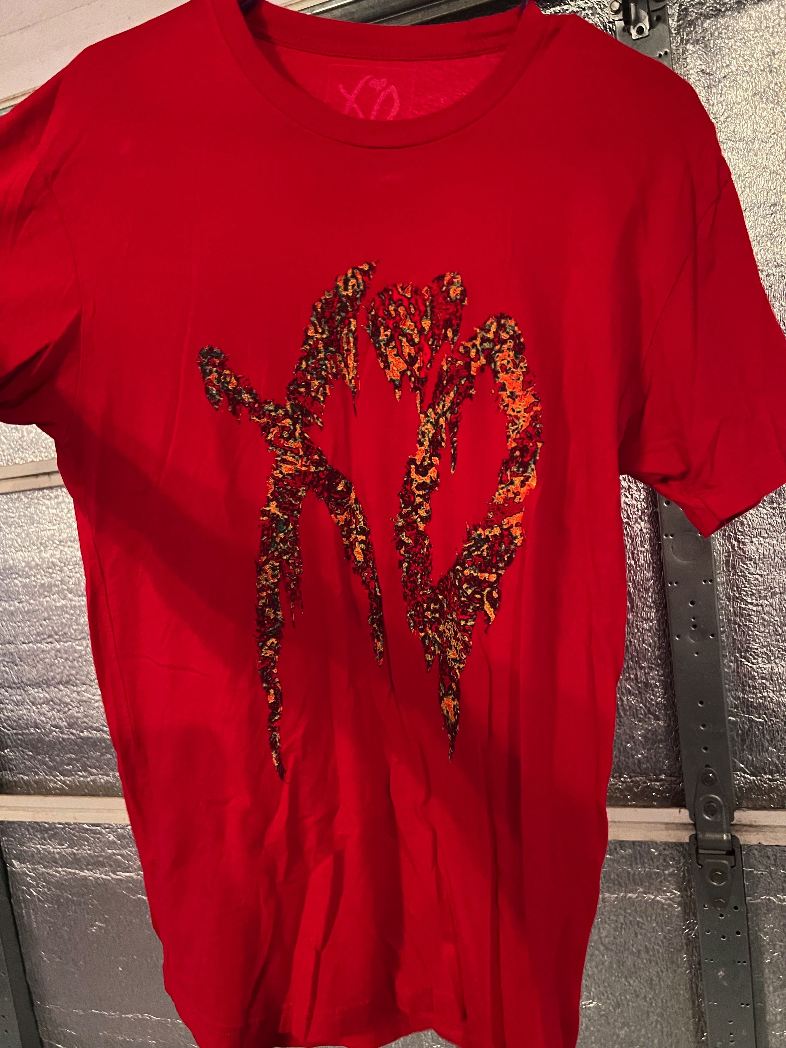 The Weeknd Coachella Red XO tee Size Medium