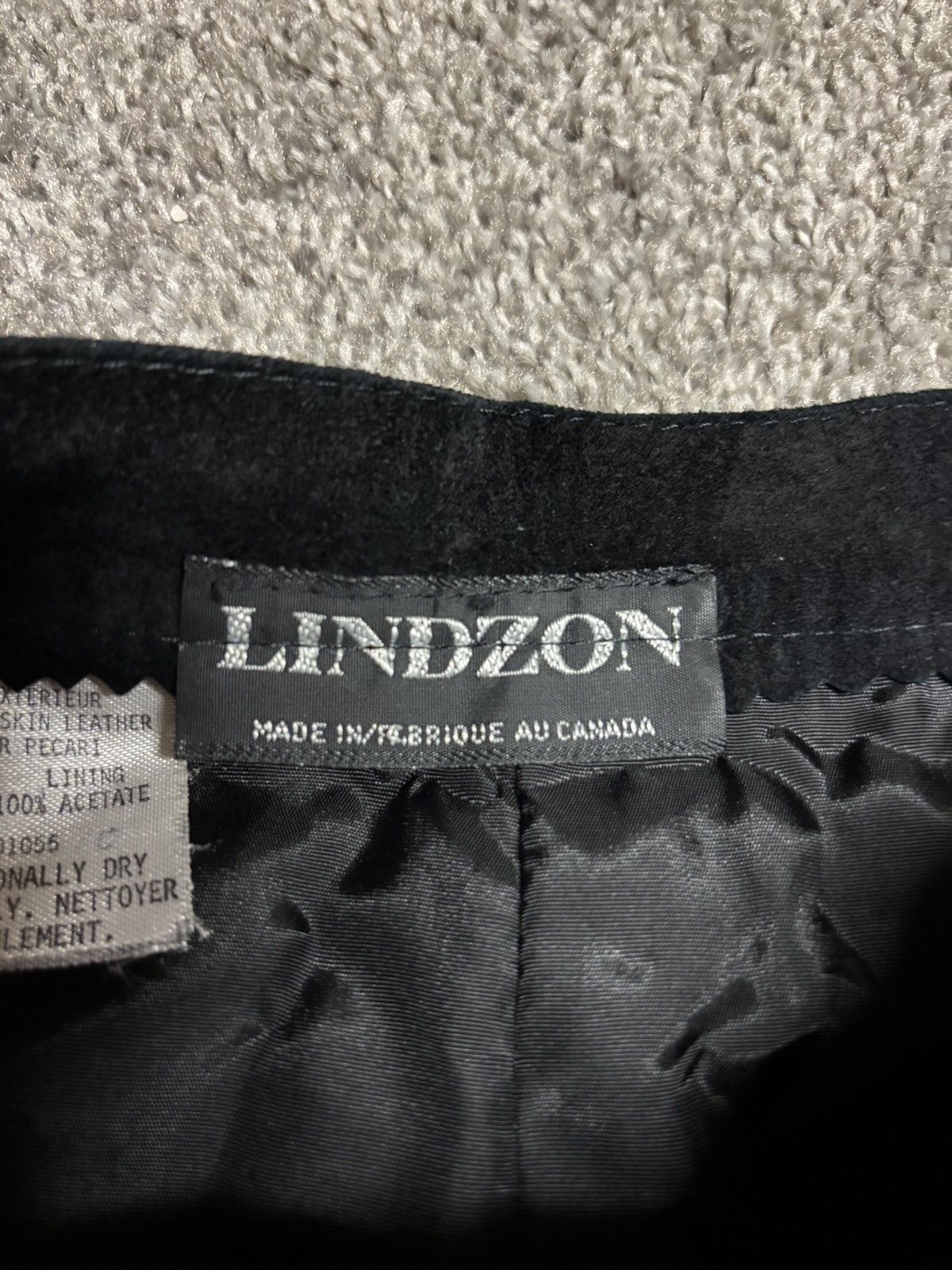 Leather Pigskin leather pants Size 28" / US 6 / IT 42 - 4 Thumbnail