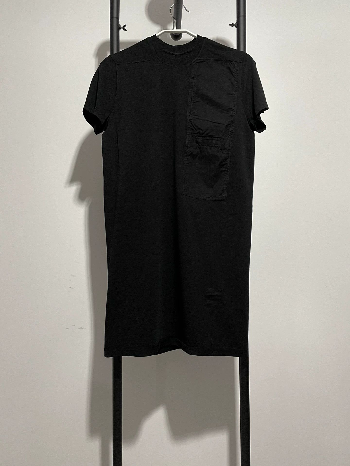 Rick Owens Rick Owens long black T-shirt - -DMC Size US S / EU 44-46 / 1 - 1 Thumbnail