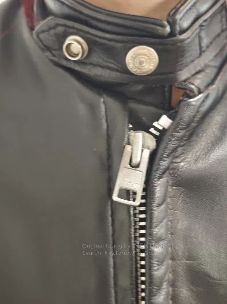 Schott Schott Leather coat Size US XS / EU 42 / 0 - 6 Thumbnail