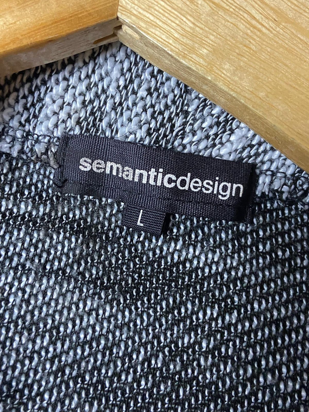 semanticdesign Semantic Design Button & Zip Blouson Jacket (151) Size US L / EU 52-54 / 3 - 7 Thumbnail