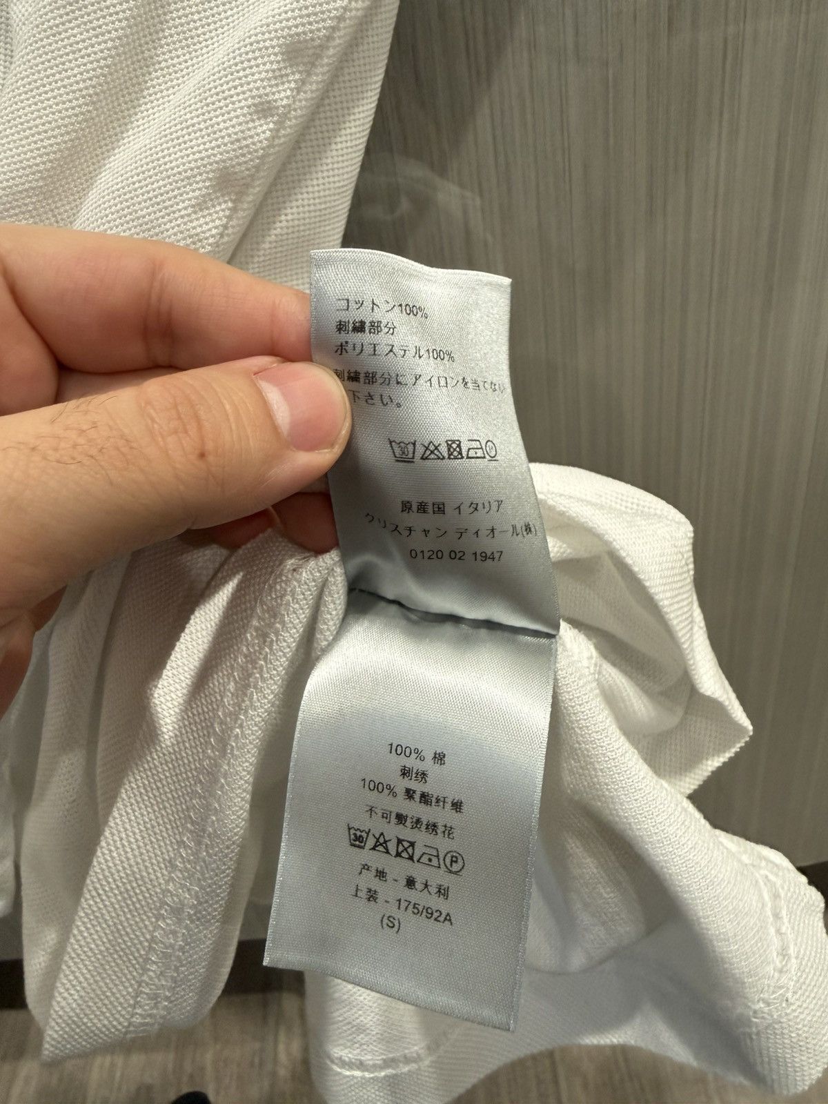 Dior Dior Jordan White Polo T Shirt Size US S / EU 44-46 / 1 - 7 Thumbnail