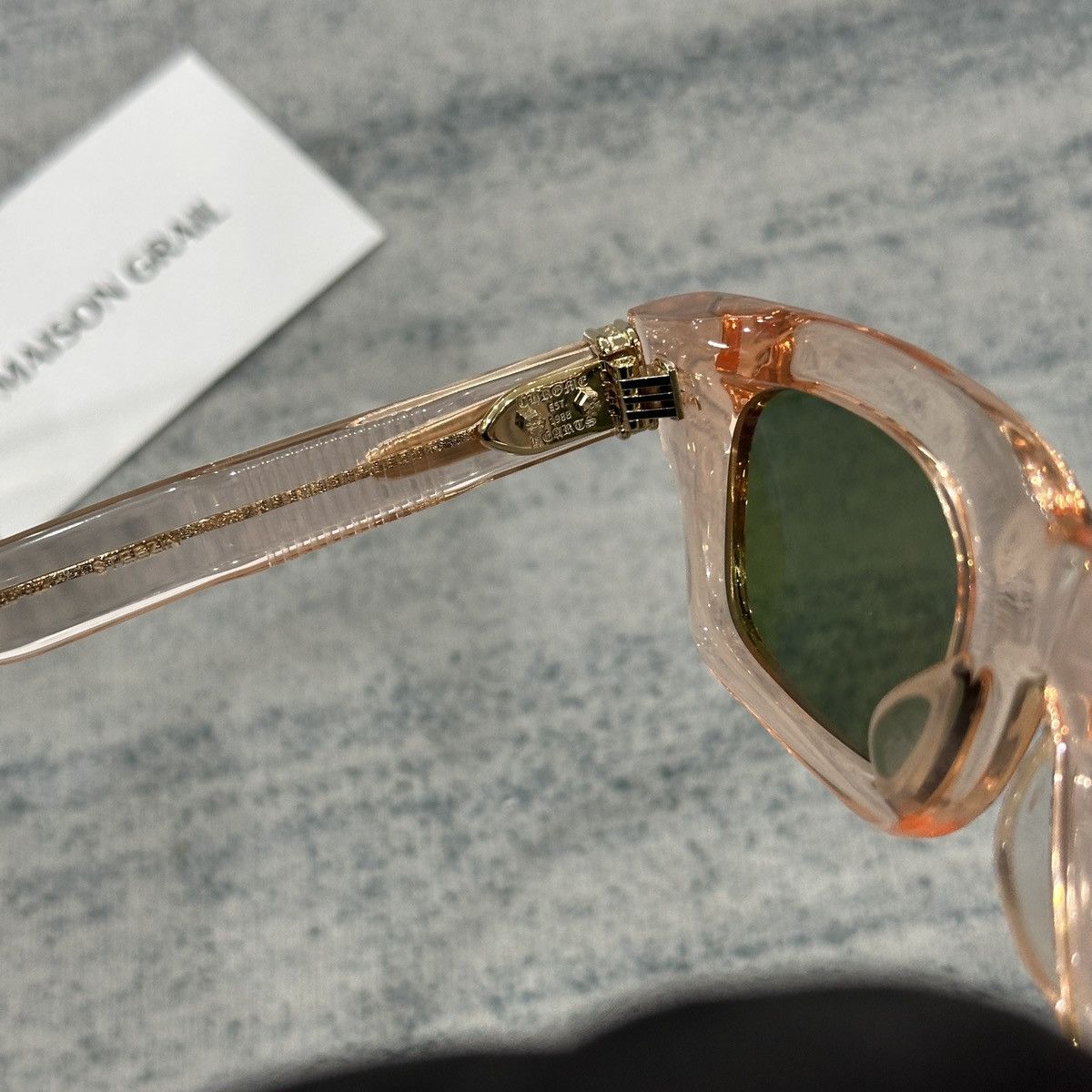 Chrome Hearts CHROME HEARTS STEEZIN PINK CRYSTAL SUNGLASSES Size ONE SIZE - 9 Thumbnail
