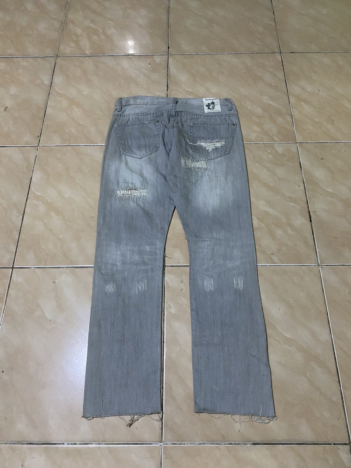 If Six Was Nine × Japanese Brand × Seditionaries Young Machines pacthwork and distressed Size 29" - 3 Thumbnail