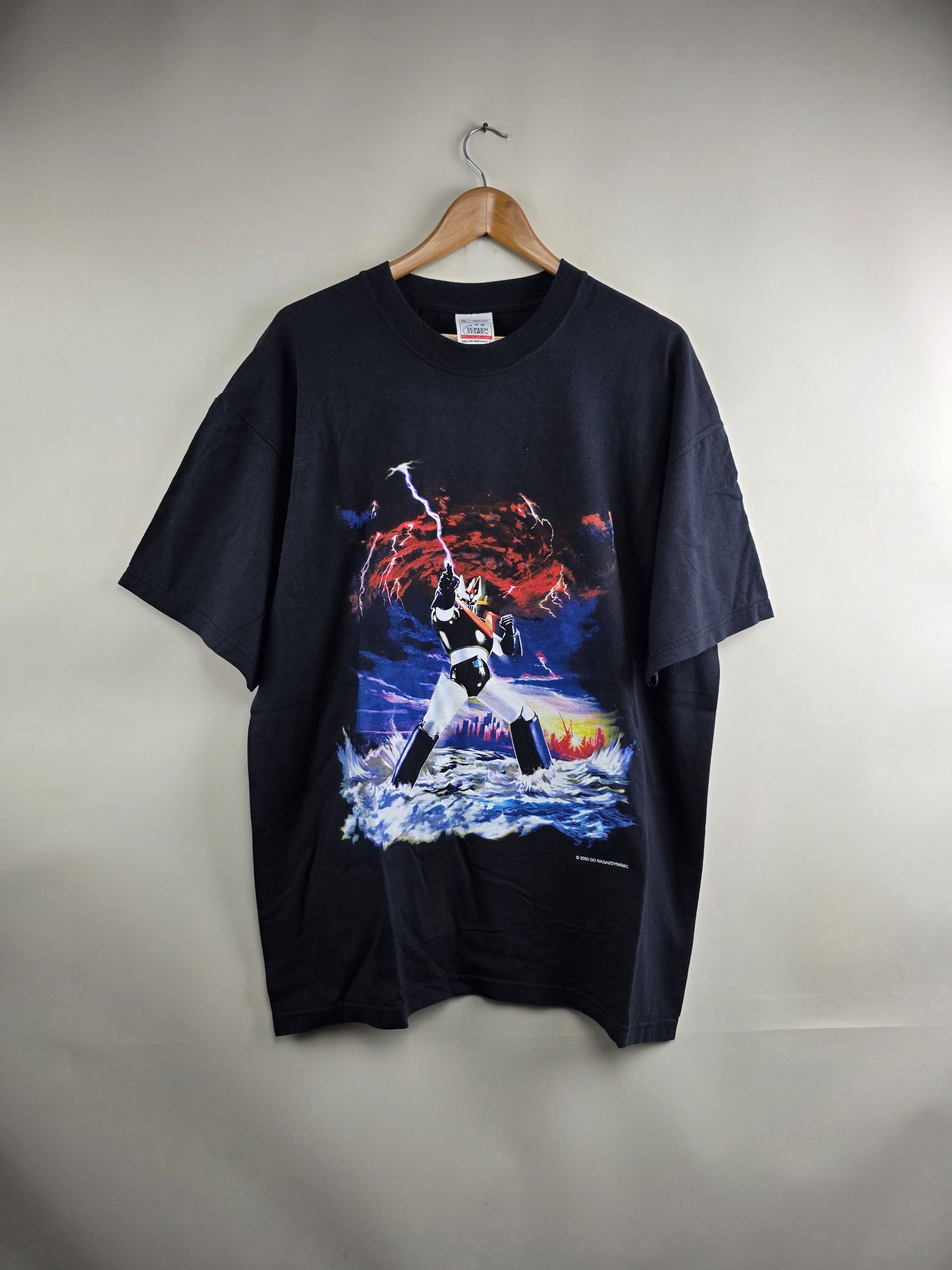 Anime 2000 Gundam Vintage Anime Tee 90s XL 23.5" 30" Size US XL / EU 56 / 4 - 1 Thumbnail