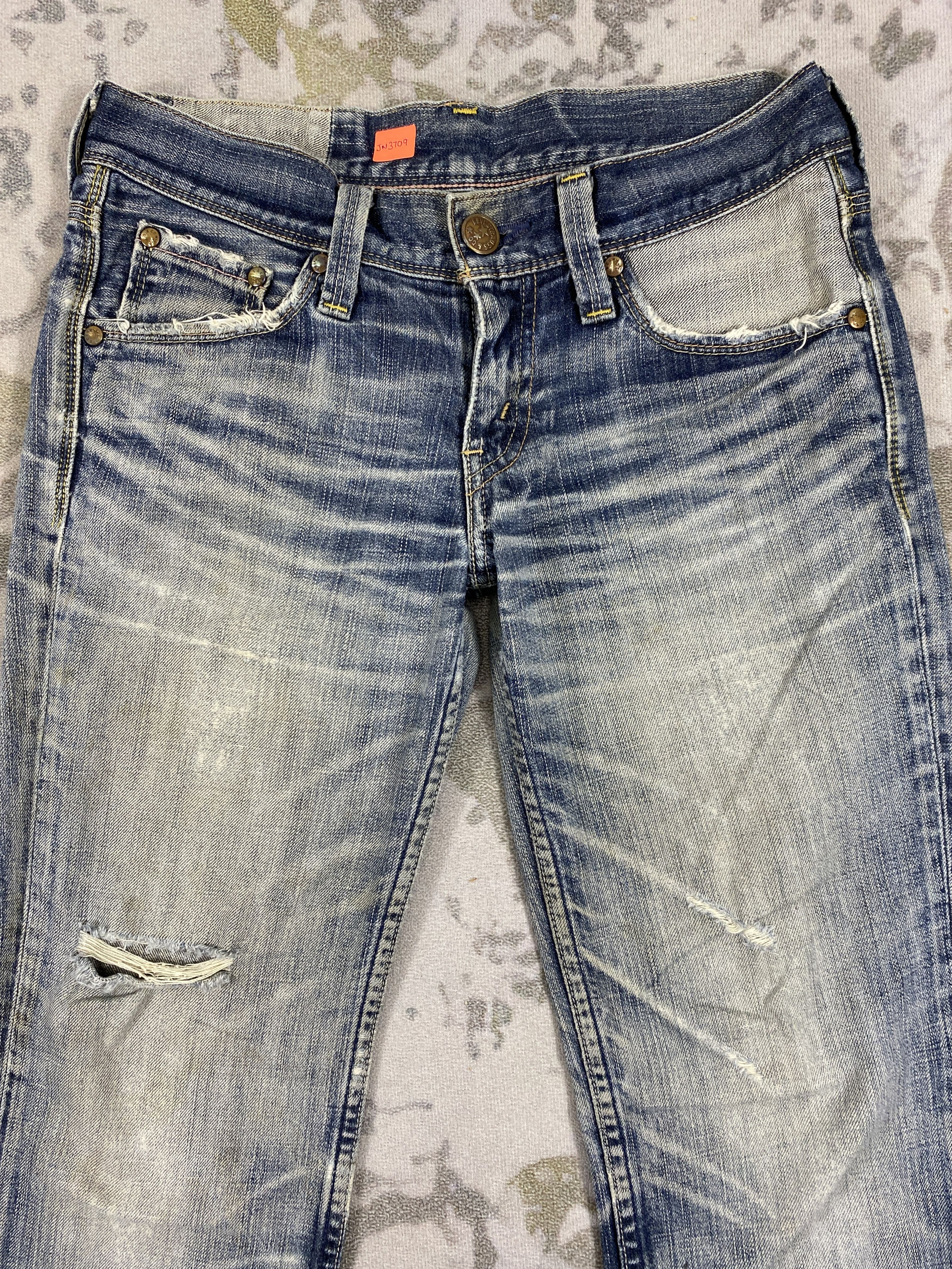 Levi's Distressed Blue Vintage Levi's Jeans 30x29.5 Denim- JN3709 Size 30" / US 8 / IT 44 - 3 Thumbnail