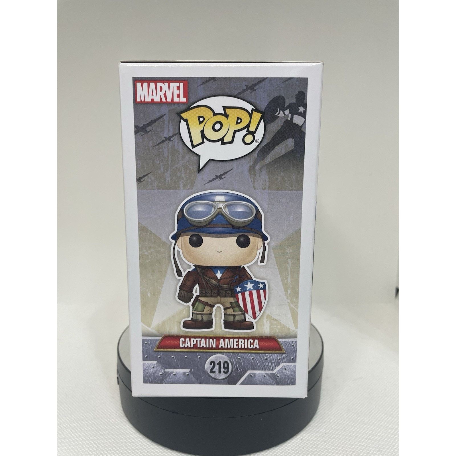 Marvel Comics Funko Pop Captain America 219 2017 Spring Convention Size ONE SIZE - 7 Thumbnail