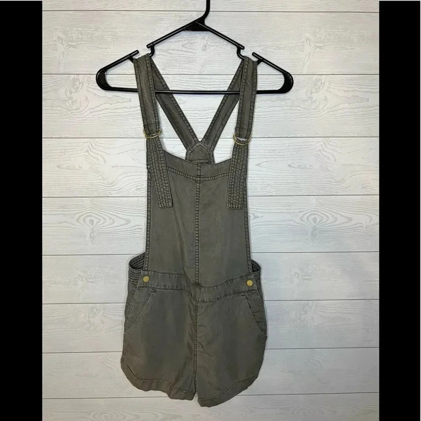 Divided Divided gray Bib shorts/ adjustable shoulder straps Size 4 Size 27" / US 4 / IT 40 - 2 Thumbnail