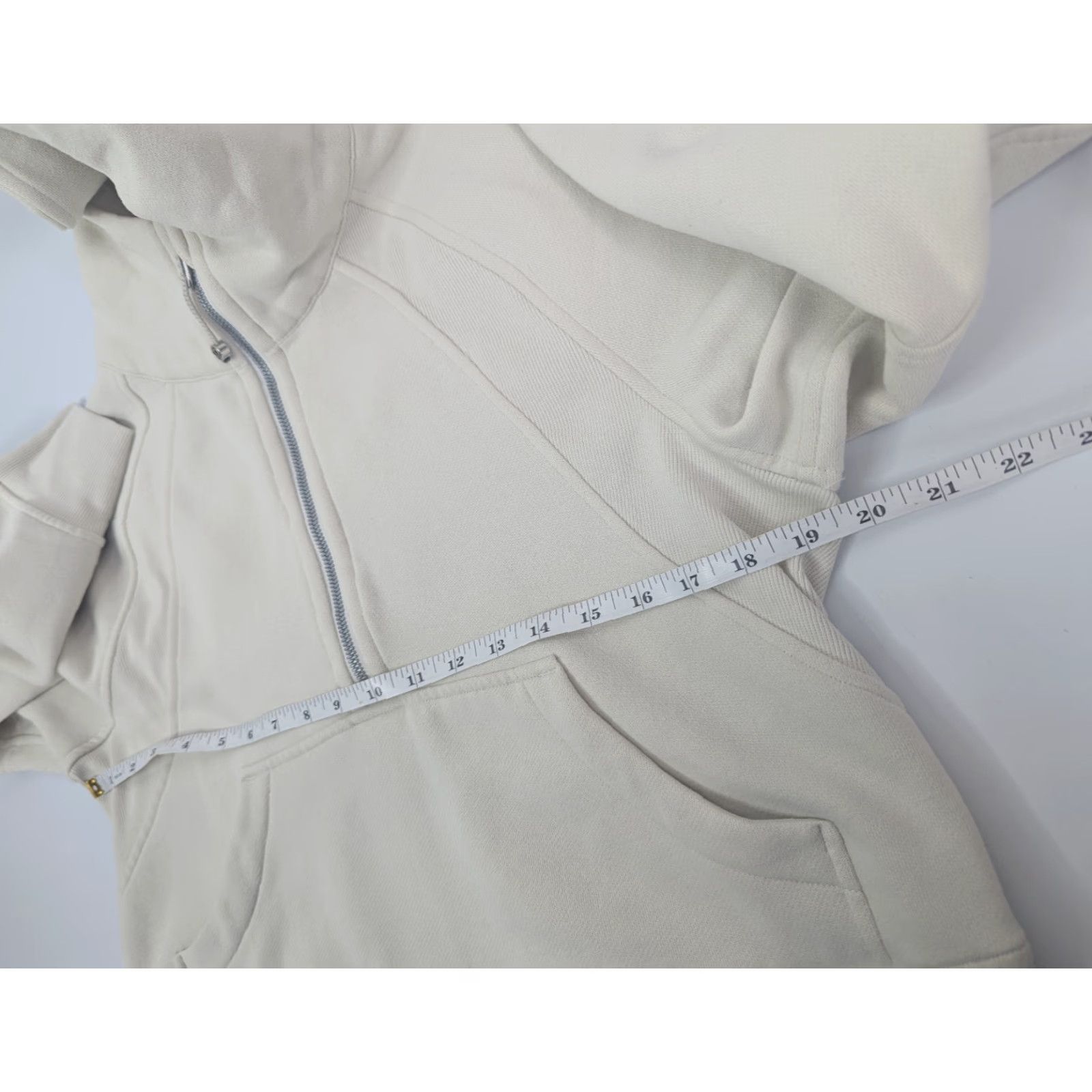 Lululemon Lululemon Scuba Hoodie XS/S Women’s Beige Oversized Zip Pullover Size XS / US 0-2 / IT 36-38 - 6 Thumbnail