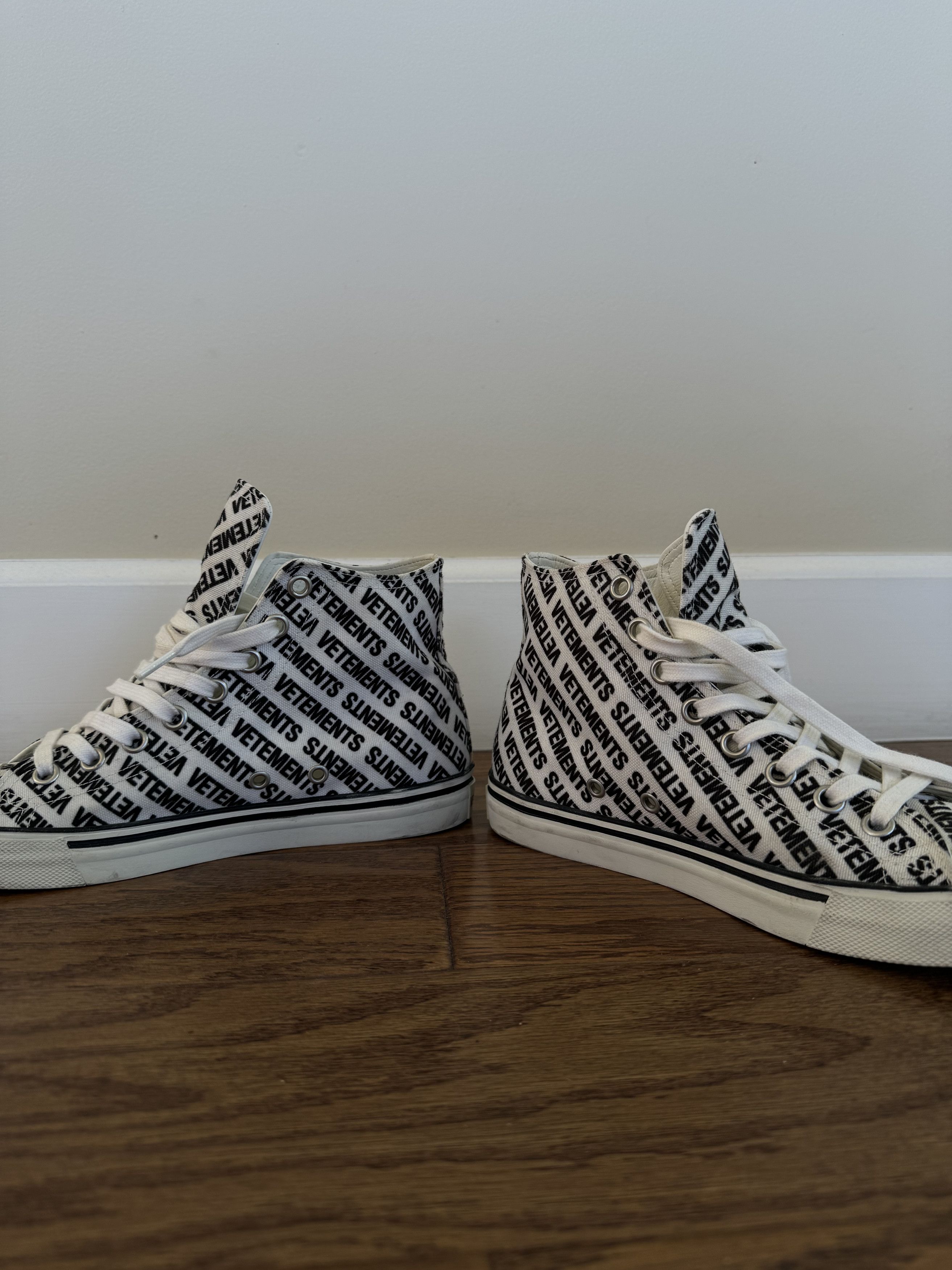 Vetements Vetements Logo Converse Size US 7.5 / EU 40-41 - 4 Thumbnail