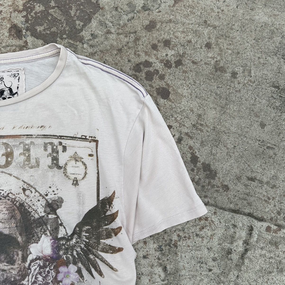 Band Tees × Japanese Brand × Vintage Vintage Japanese Style Band Tee Skeleton T-shirts Big Logo Size US XL / EU 56 / 4 - 3 Thumbnail