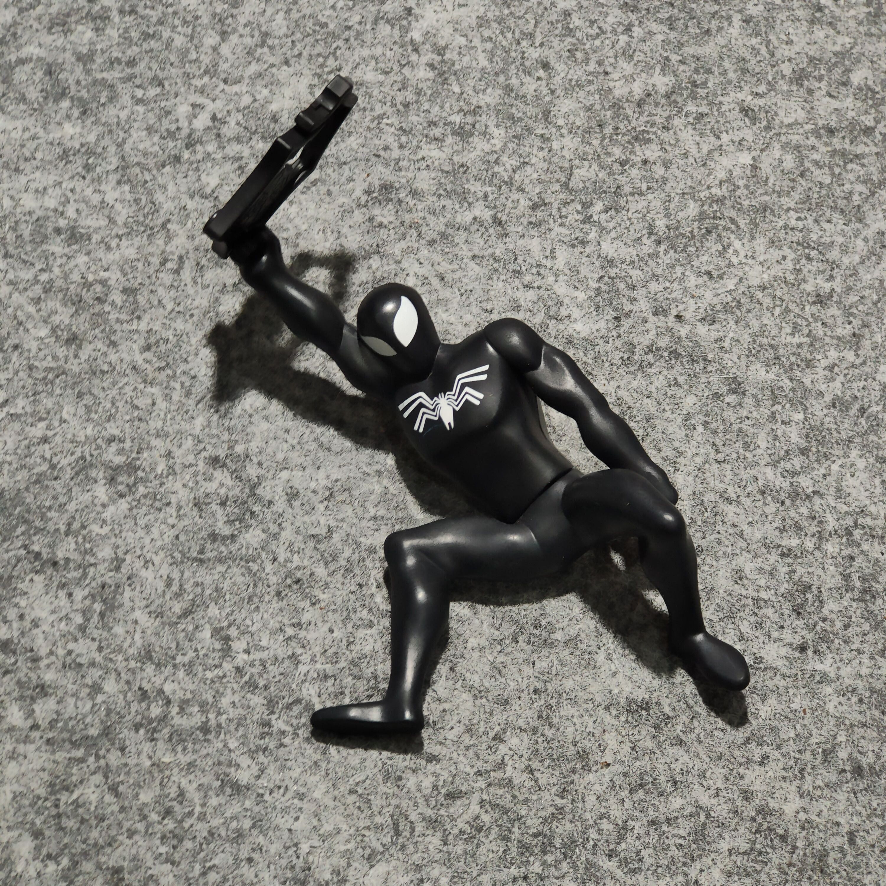 Marvel Comics 🔥2009 Marvel Black Spider-man/Venom Pull-string Figure Size ONE SIZE - 2 Thumbnail