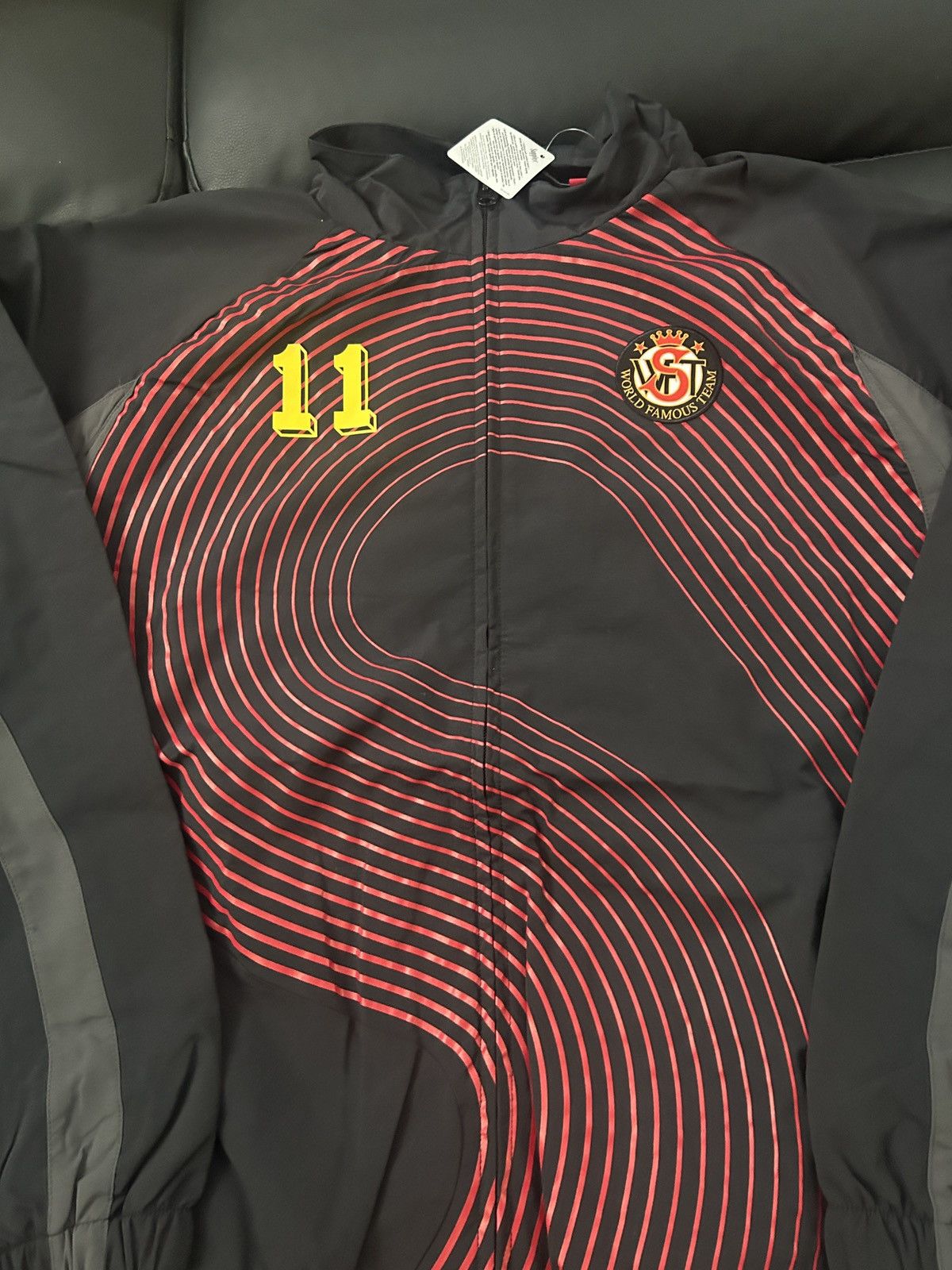 Supreme Supreme s logo track jacket large Size US L / EU 52-54 / 3 - 3 Thumbnail