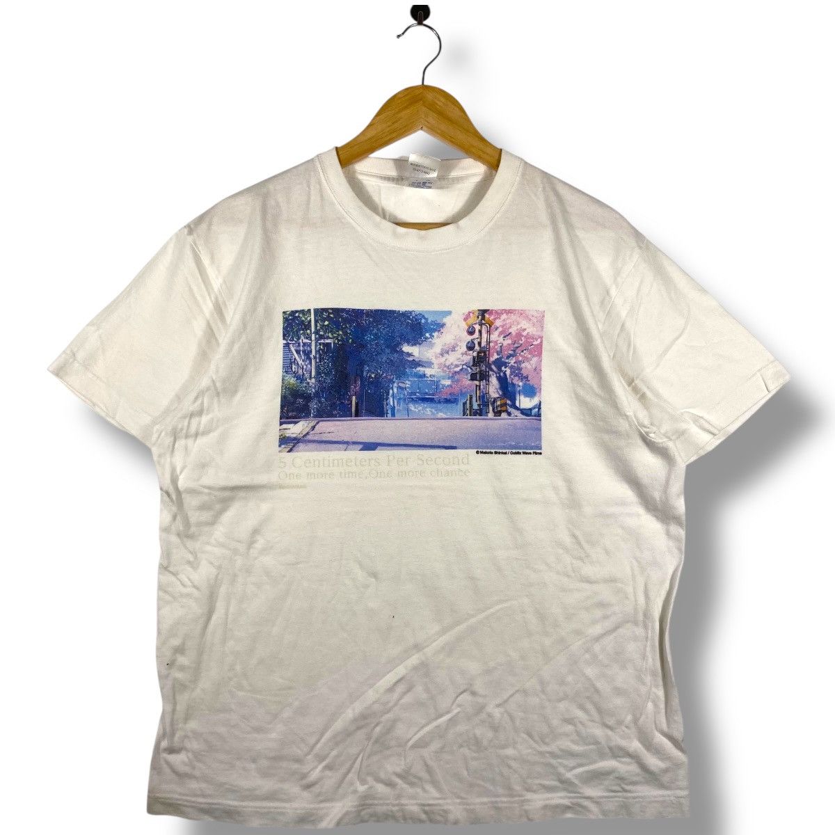 Anime 5 CENTIMETERS PER SECOND By Makoto Shinkai Tee Shirt Size US L / EU 52-54 / 3 - 1 Thumbnail