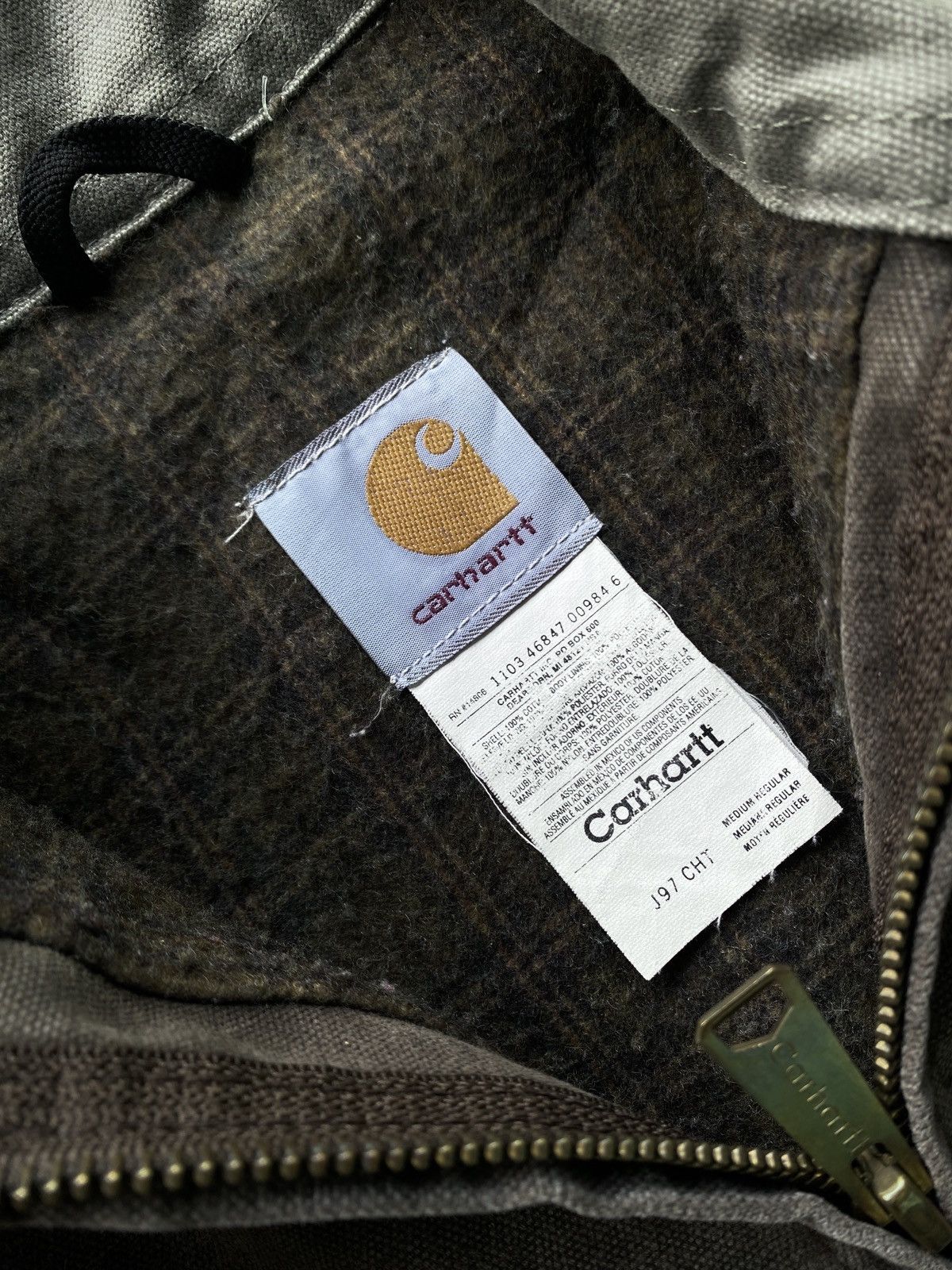 Carhartt VINTAGE CARHARTT DETROIT JACKET J97 CHT | CHESNUT Size US M / EU 48-50 / 2 - 4 Thumbnail