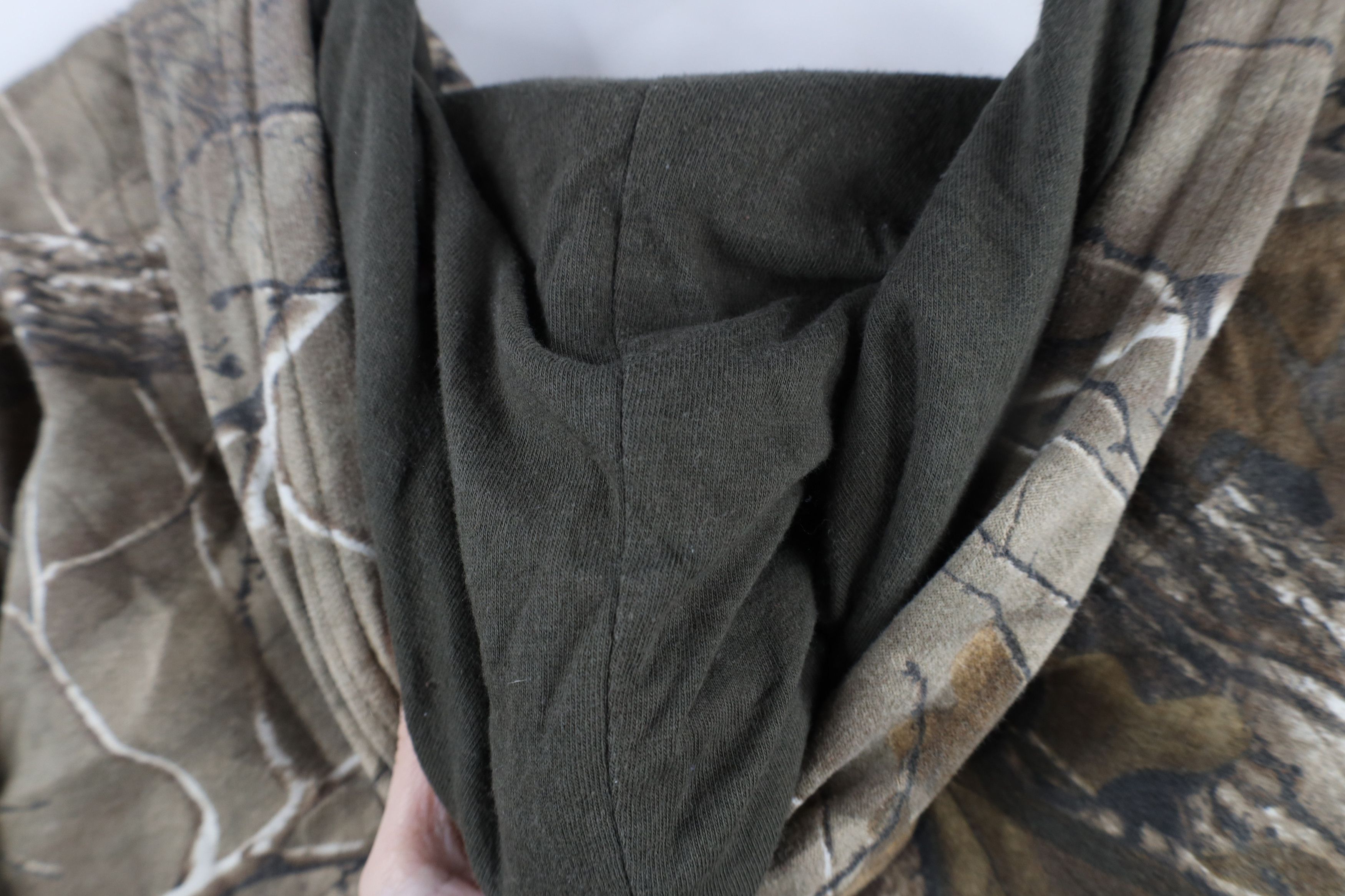 Vintage Vintage Y2K Streetwear Realtree Camouflage Hoodie Sweatshirt Size US XXL / EU 58 / 5 - 8 Thumbnail