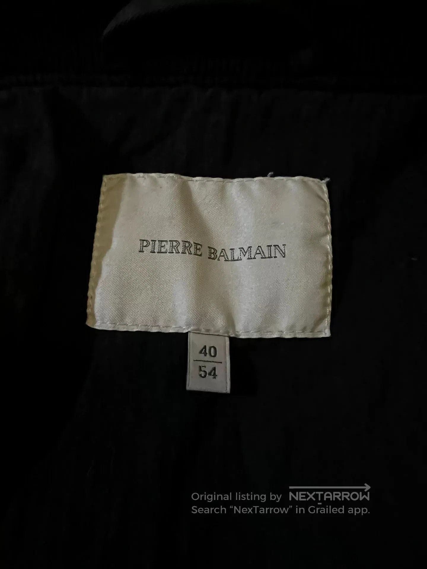 Balmain balmain coated leather bomber jacket. Size US XXL / EU 58 / 5 - 6 Thumbnail