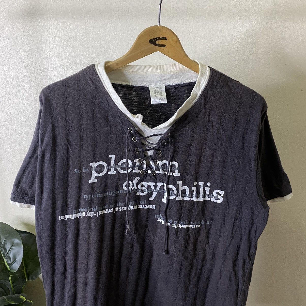 If Six Was Nine JapanBrand Seditionaries Poem Cyber Punk Double Layer Tee Size US L / EU 52-54 / 3 - 2 Thumbnail