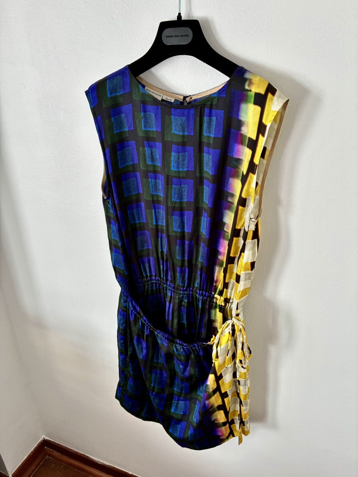 Dries Van Noten Dries Van Noten SS21 Len Lye Printed Romper w/ Apron Skirt Size 26" / US 2 / IT 38 - 4 Thumbnail
