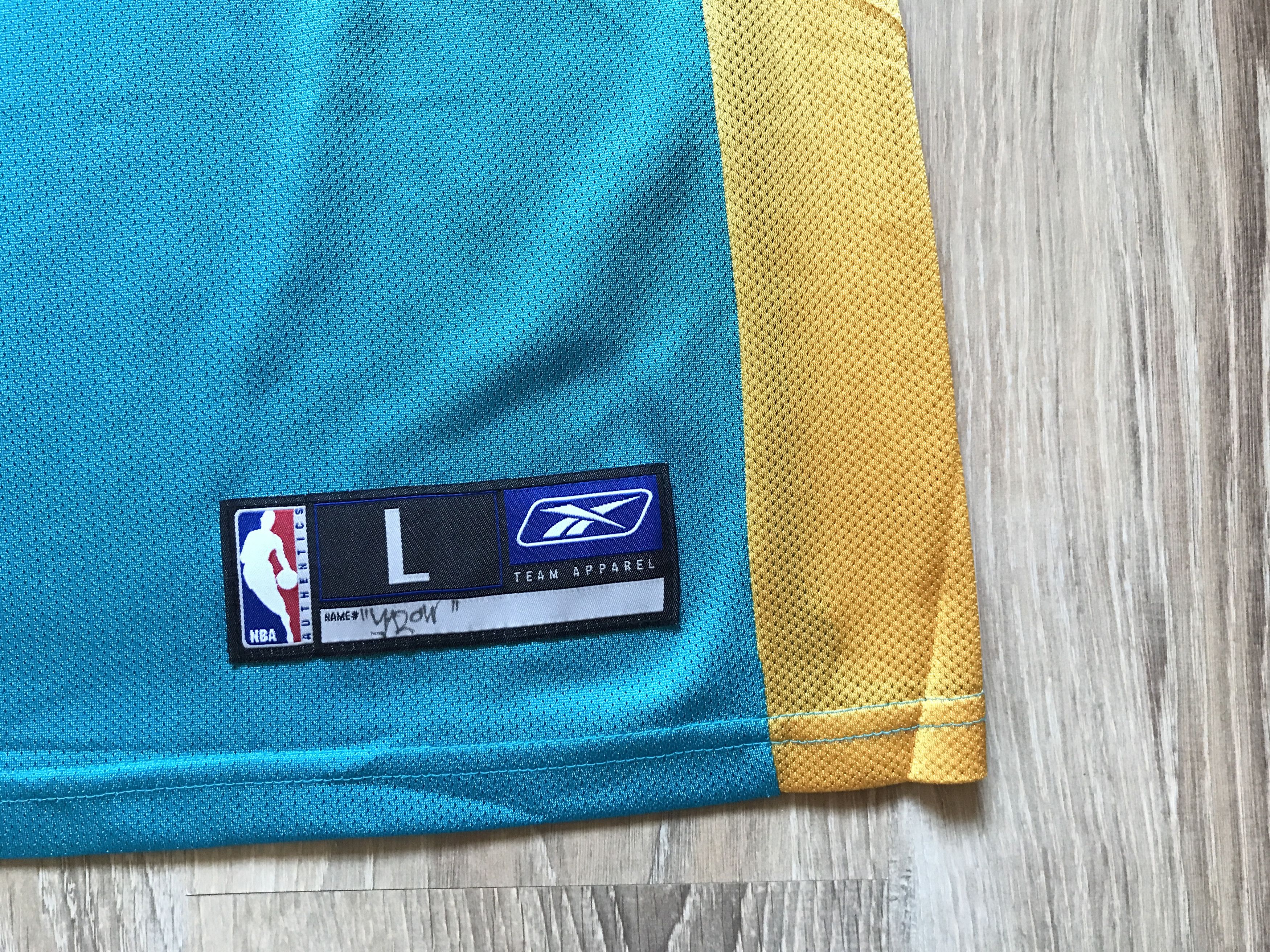 NBA × Reebok × Vintage Reebok Vintage New Orleans Hornets Baron Davis #1 Jersey Size US L / EU 52-54 / 3 - 5 Thumbnail