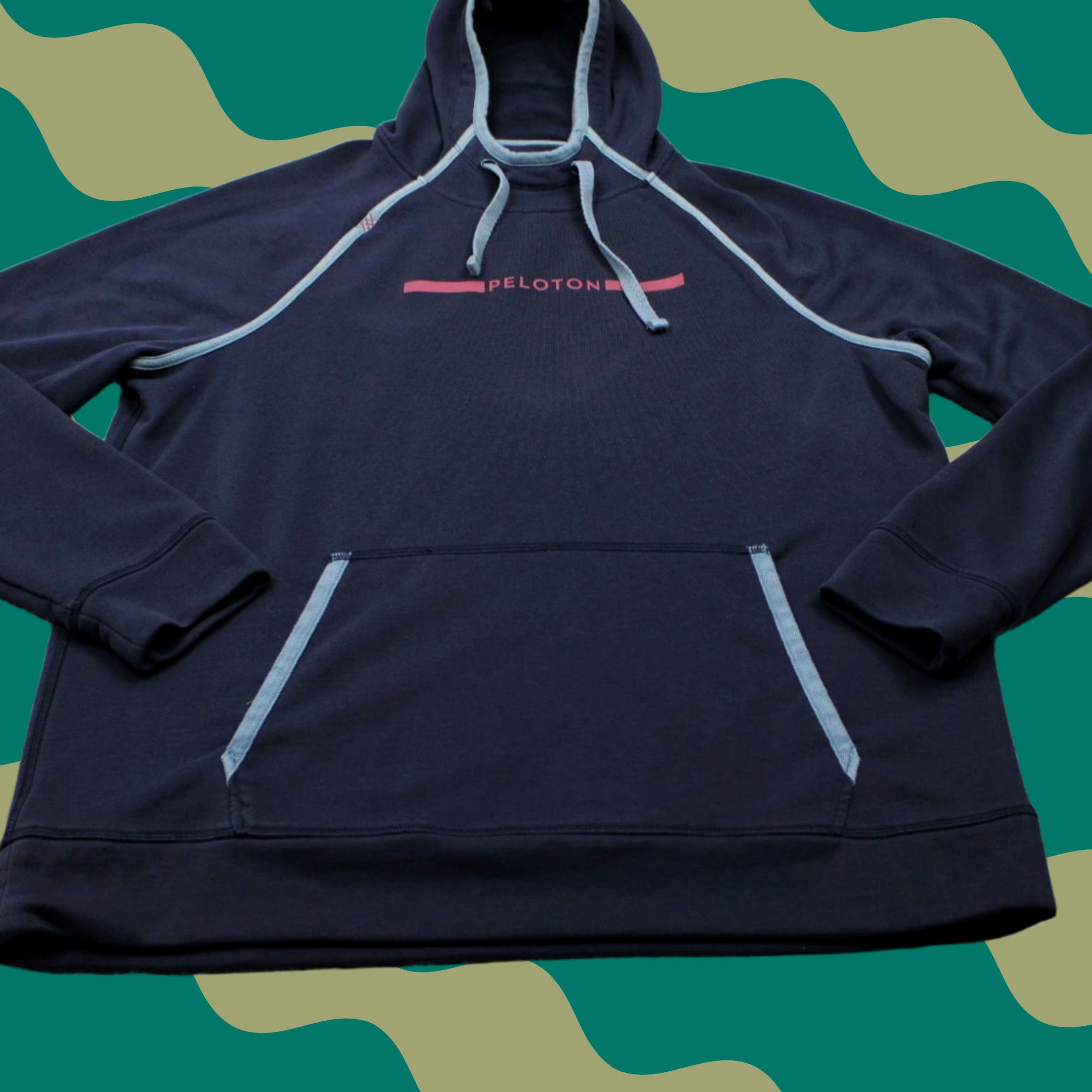 Rhone Rhone x Peloton Hoodie Men XL Blue Athleisure Biking Cycling Spin L/S Sweatshirt Size US XL / EU 56 / 4 - 1 Thumbnail