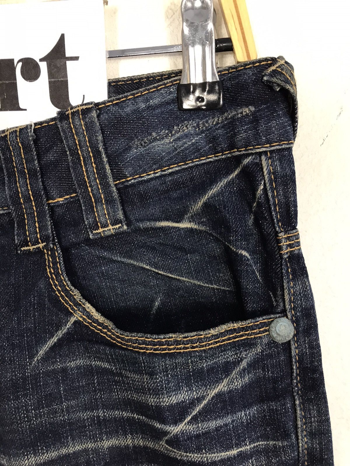 Japanese Brand × Vintage Vintage RedPepper Denim Jeans Zipper Style Size US 31 - 7 Thumbnail