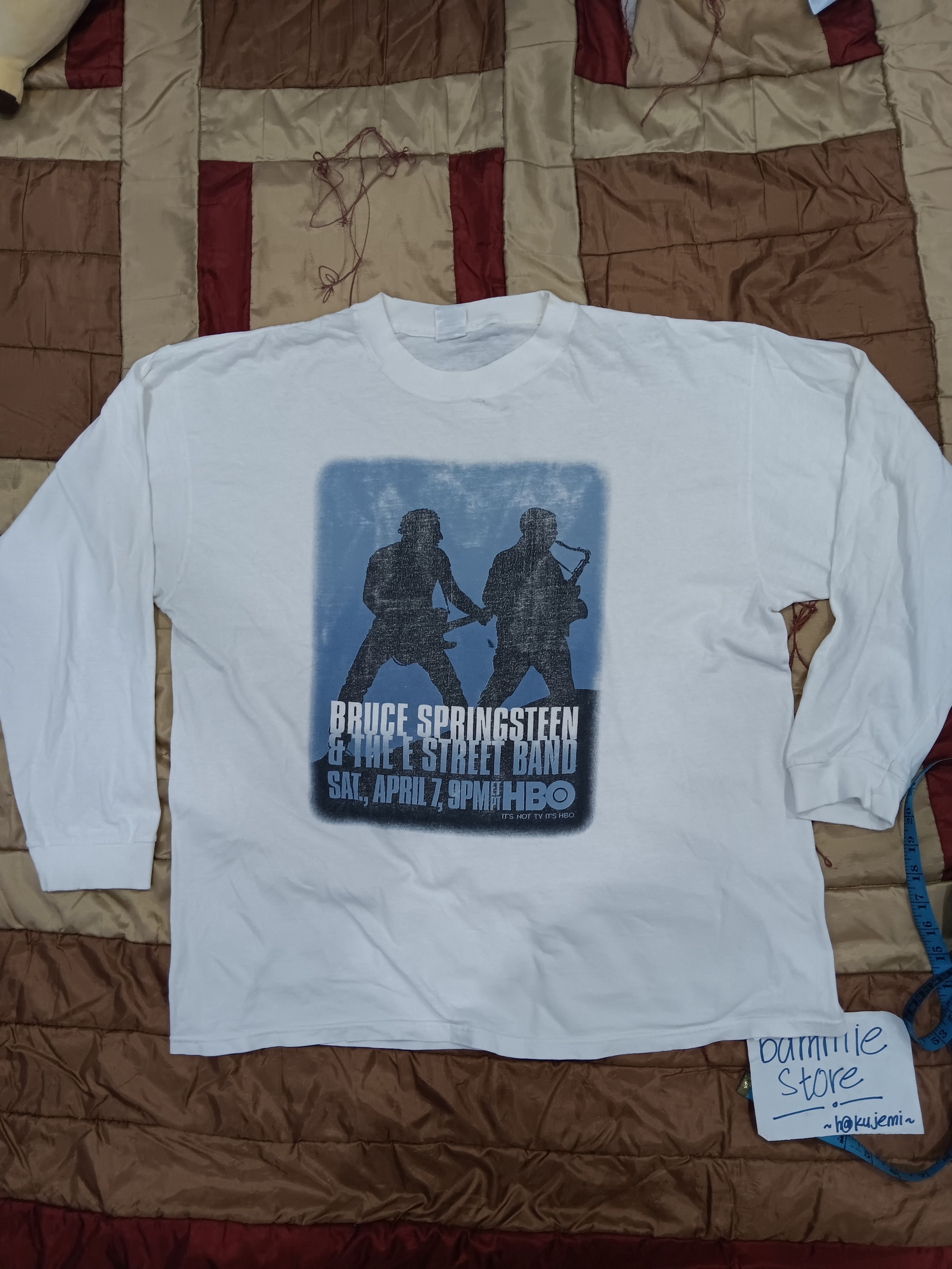 Band Tees × Vintage Vintage 90s Bruce Springsteen and the E Street Band Size US XL / EU 56 / 4 - 1 Thumbnail