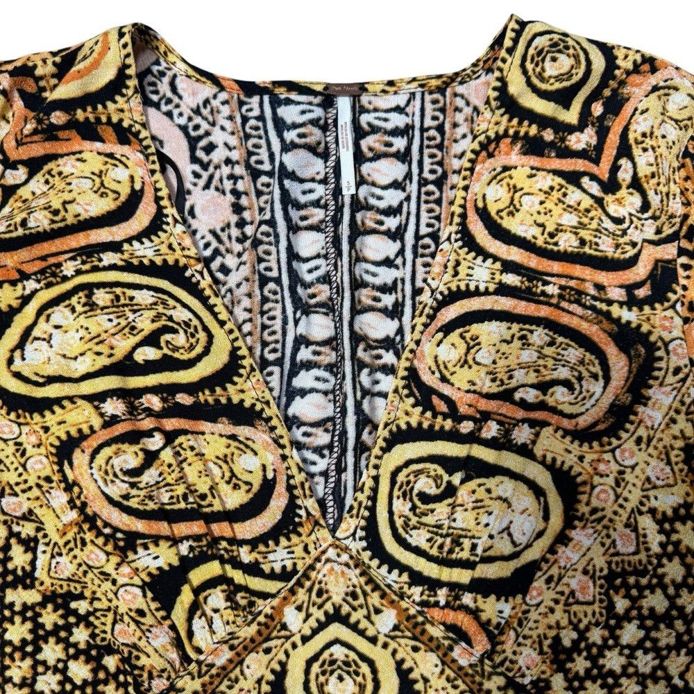 Free People Free People Wild & Free Black Combo Blouse Size S Size S / US 4 / IT 40 - 9 Thumbnail
